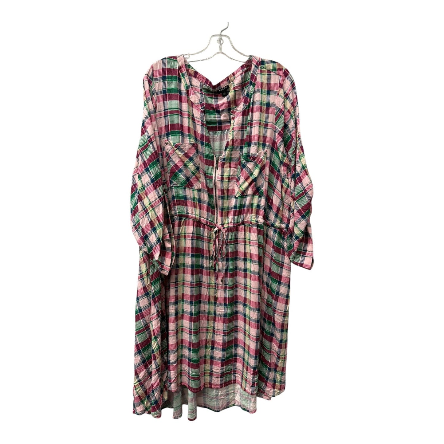 Dress Casual Midi By Torrid In Pink, Size:5.5