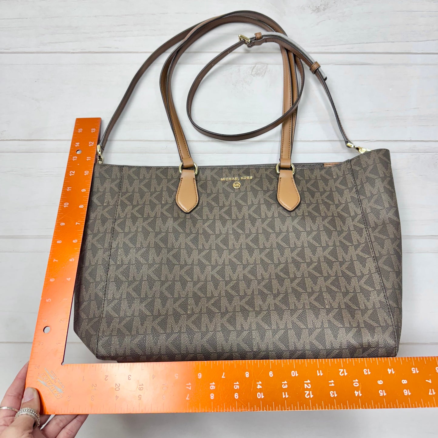 Tote Designer By Michael Kors, Size: Large