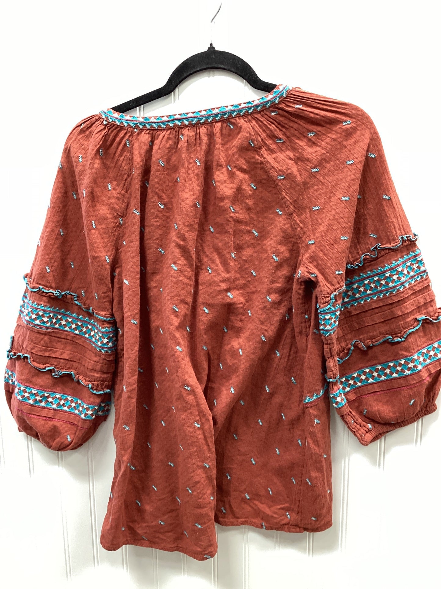 Top Ls By Sundance In Orange, Size:Xs