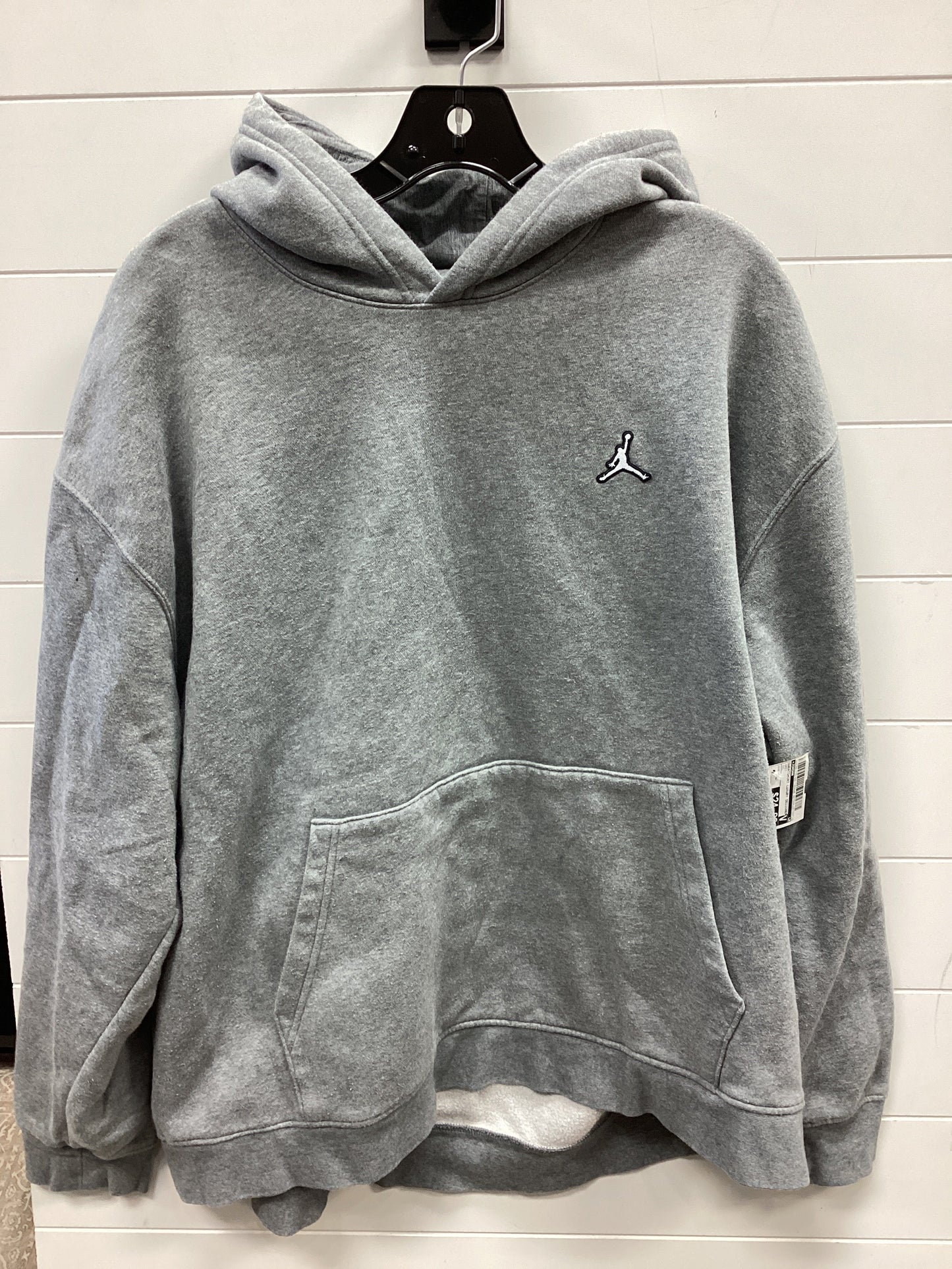 Sweatshirt Luxury Designer By Jordan In Grey, Size:Xxl