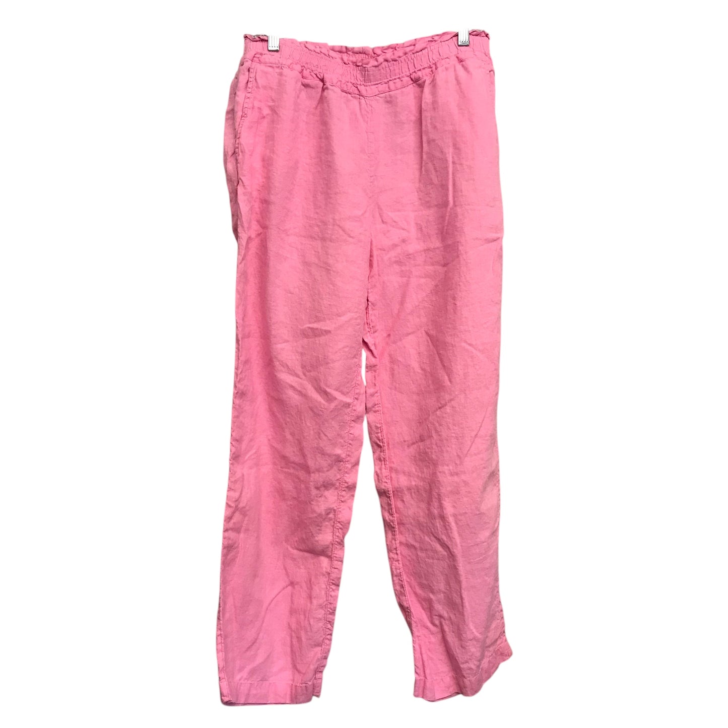 Pants Linen By Charter Club In Pink, Size:8