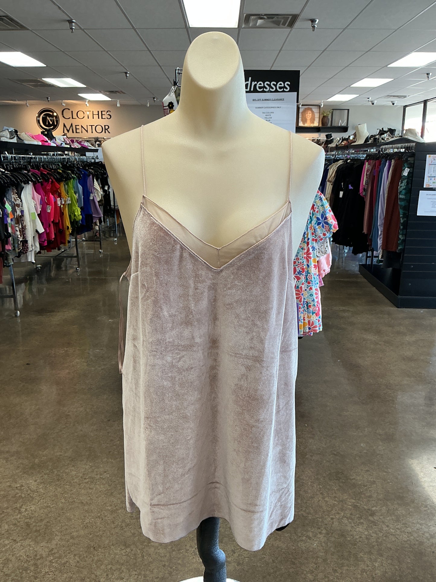 Top Sleeveless By Free People In Tan, Size:M