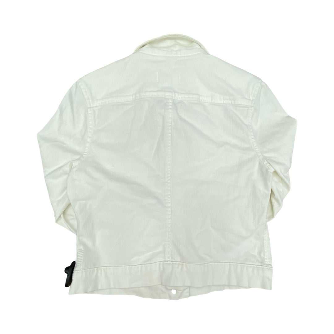 Jacket Denim By Paige In White, Size:M