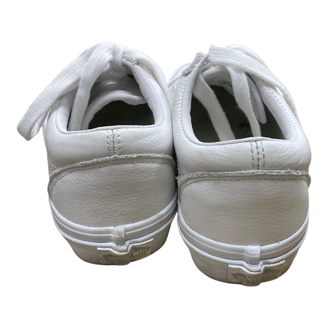 Shoes Sneakers By Vans In White, Size:6