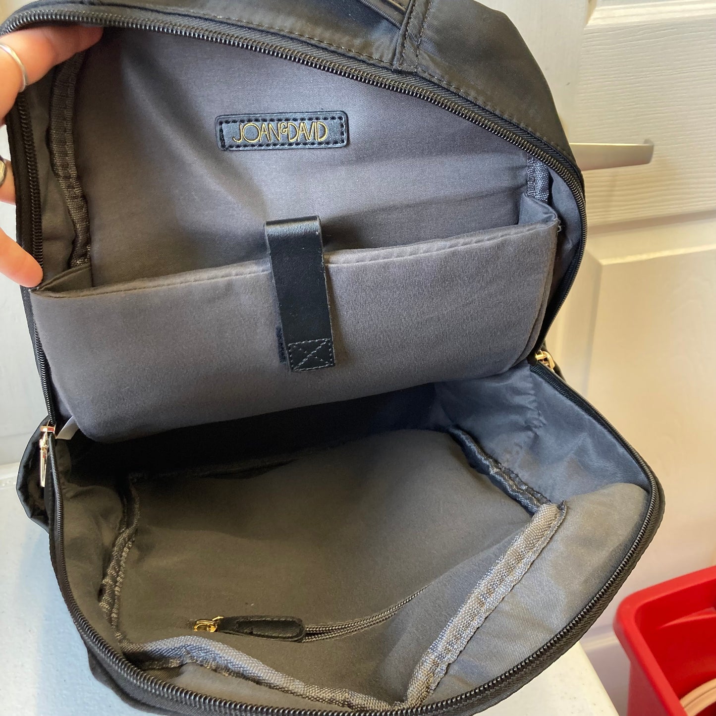 Backpack By Joan And David In Black, Size:Large