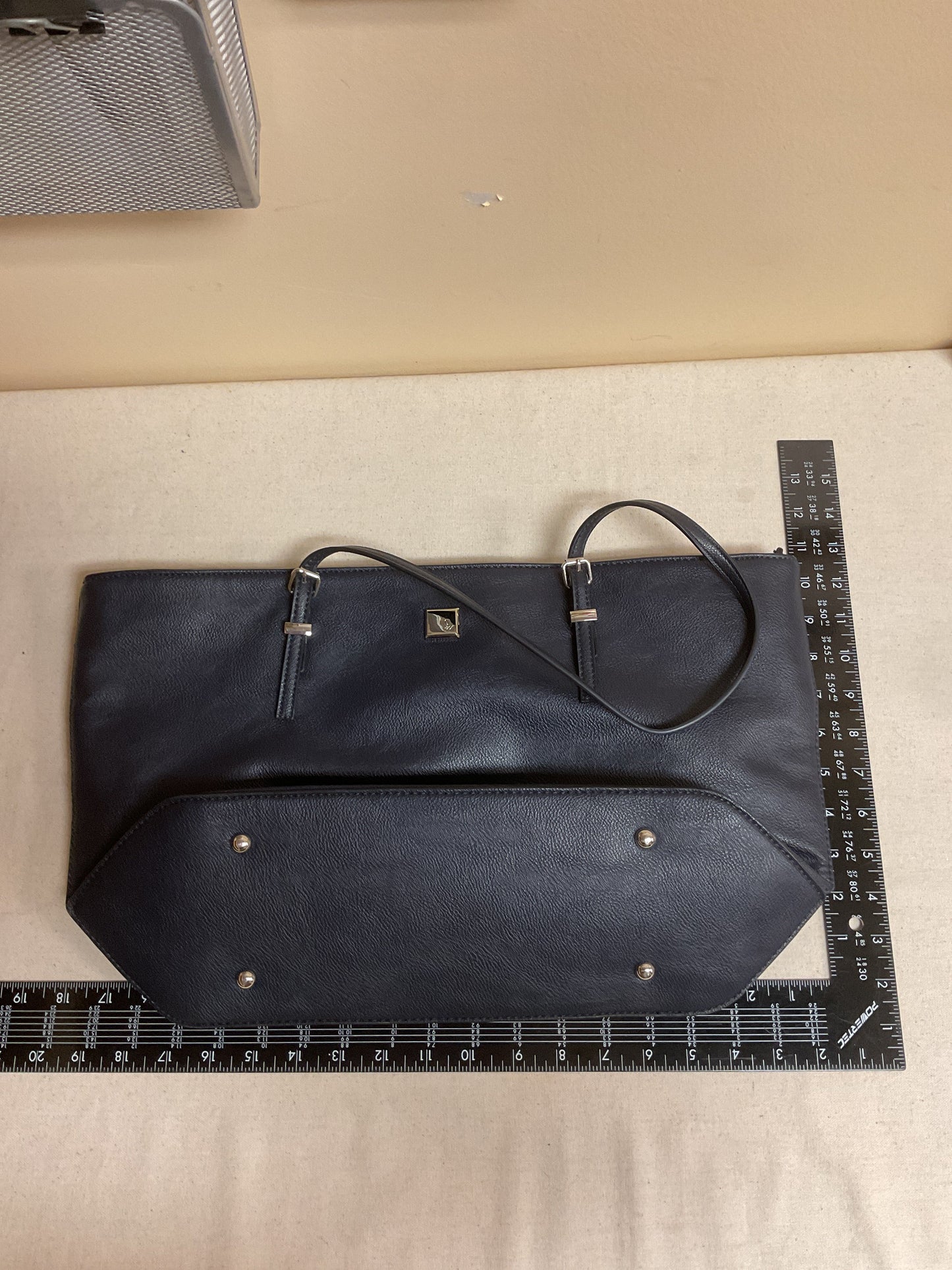 Tote By Nine West In Navy, Size:Large