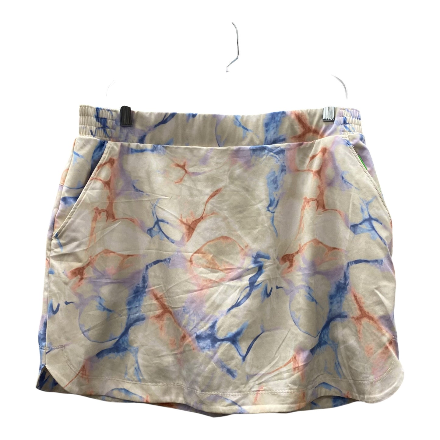 Athletic Skort By Calia In Cream, Size:L