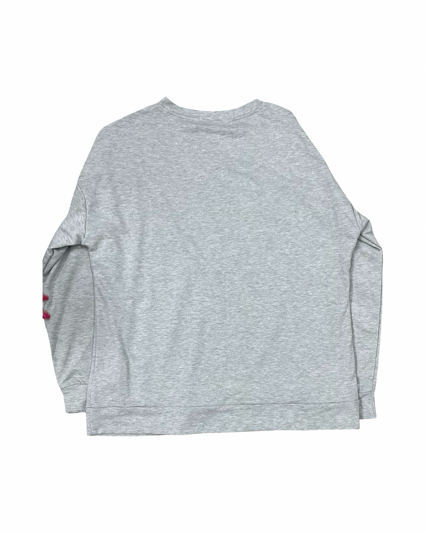 Sweatshirt Crewneck By Clothes Mentor In Grey, Size:1X