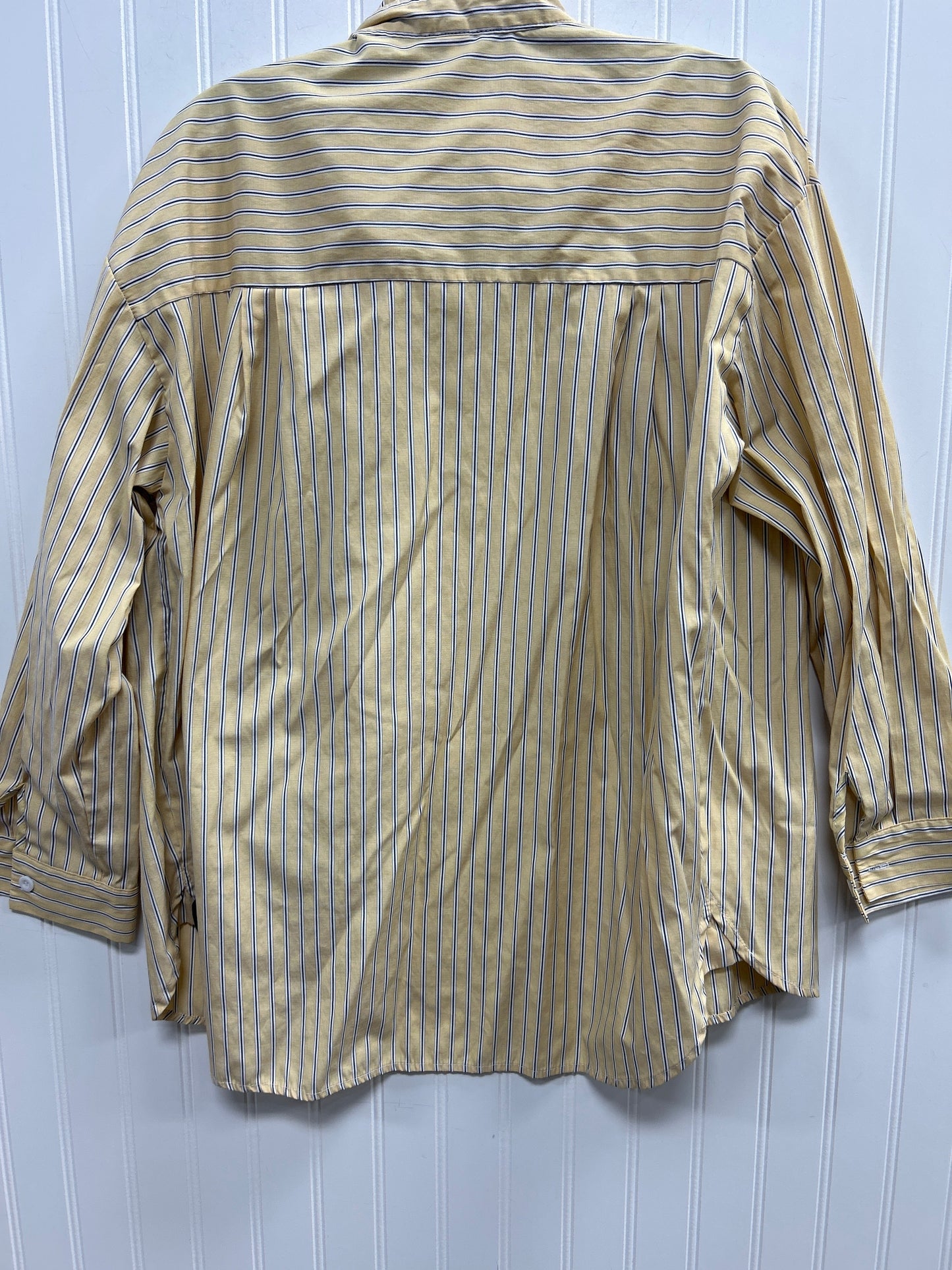 Blouse Ls By Cmc In Blue, Size:Xl