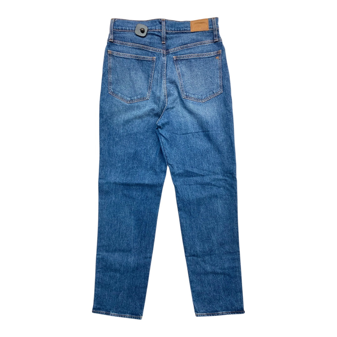 Jeans Straight By Madewell In Blue Denim, Size:10L