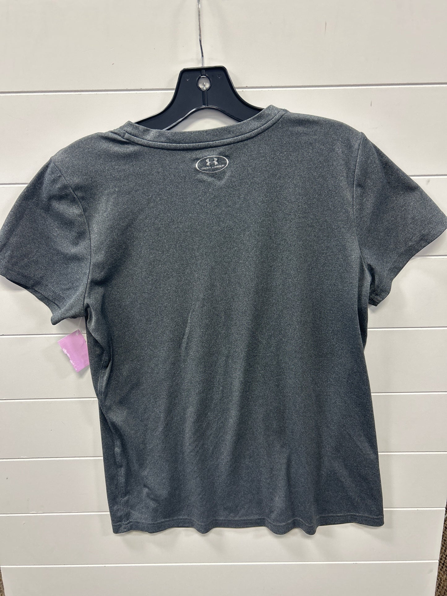 Athletic Top Ss By Under Armour In Grey, Size:L