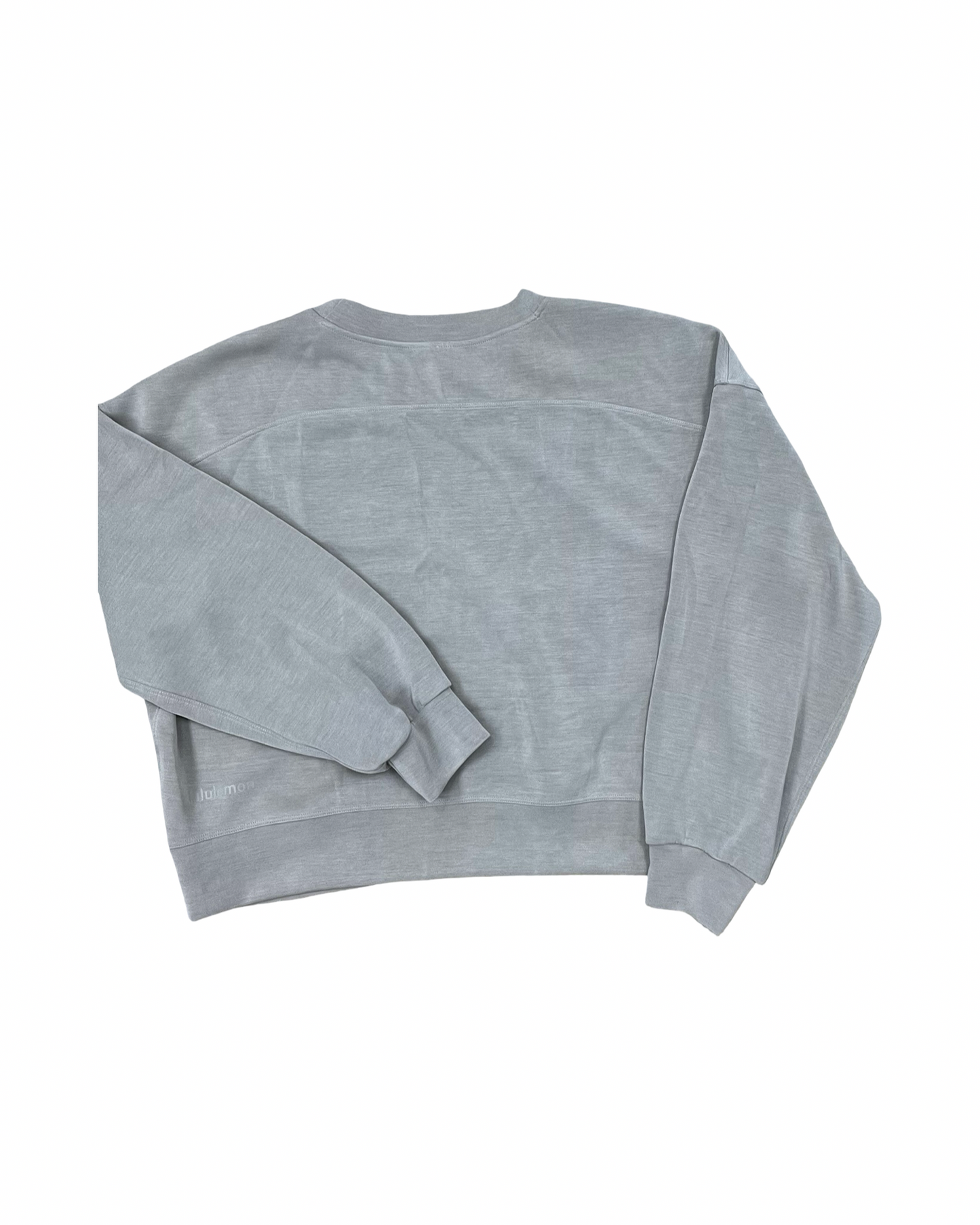 Athletic Sweatshirt Crewneck By Lululemon In Beige, Size:M