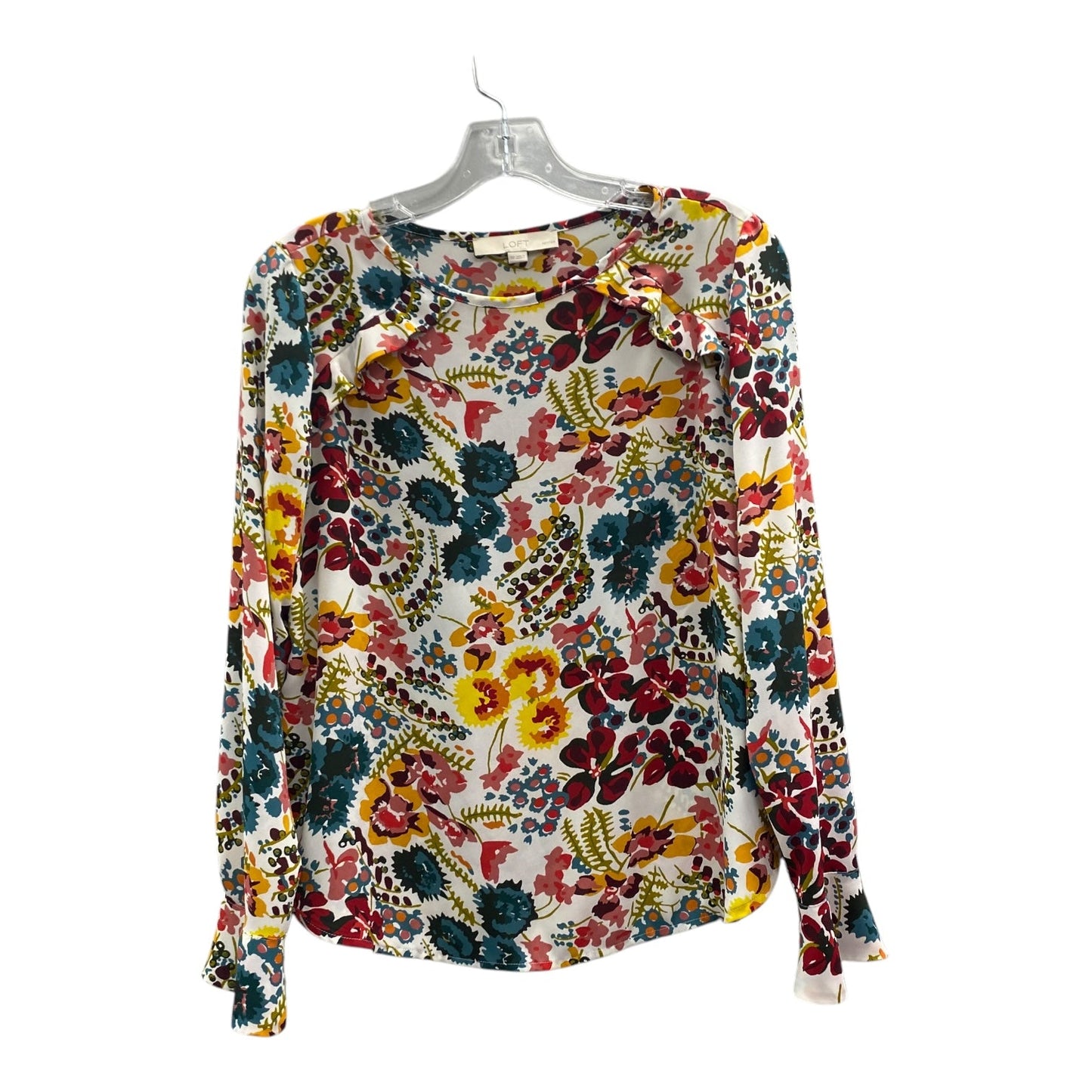 Top Ls By Loft In White, Size:Sp