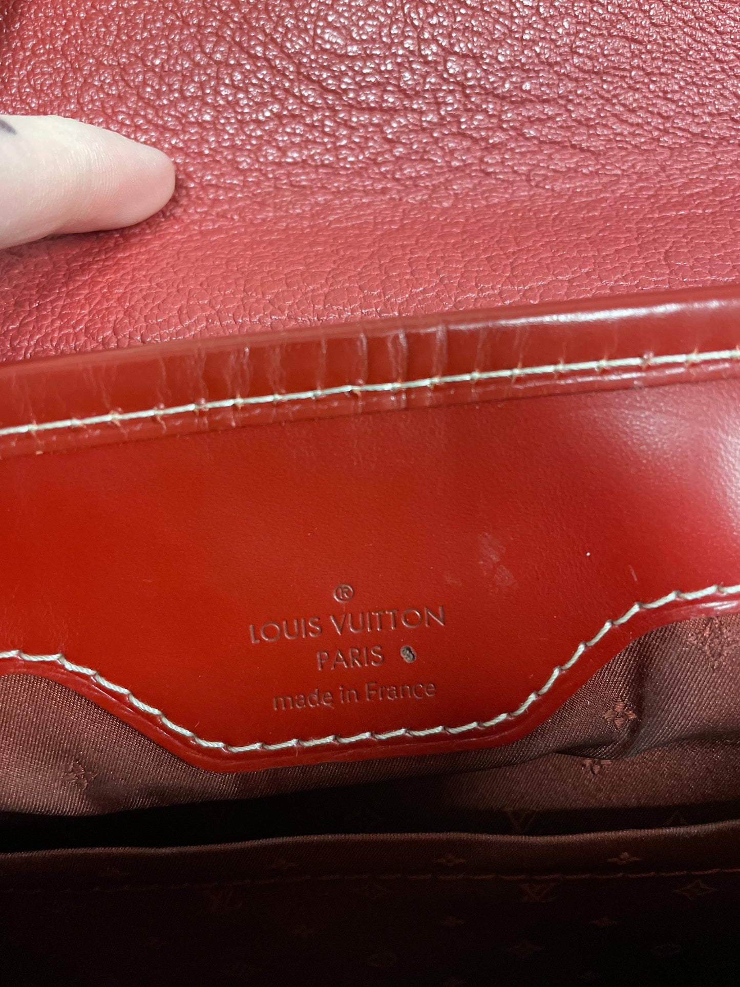 Handbag Luxury Designer By Louis Vuitton, Size: Medium