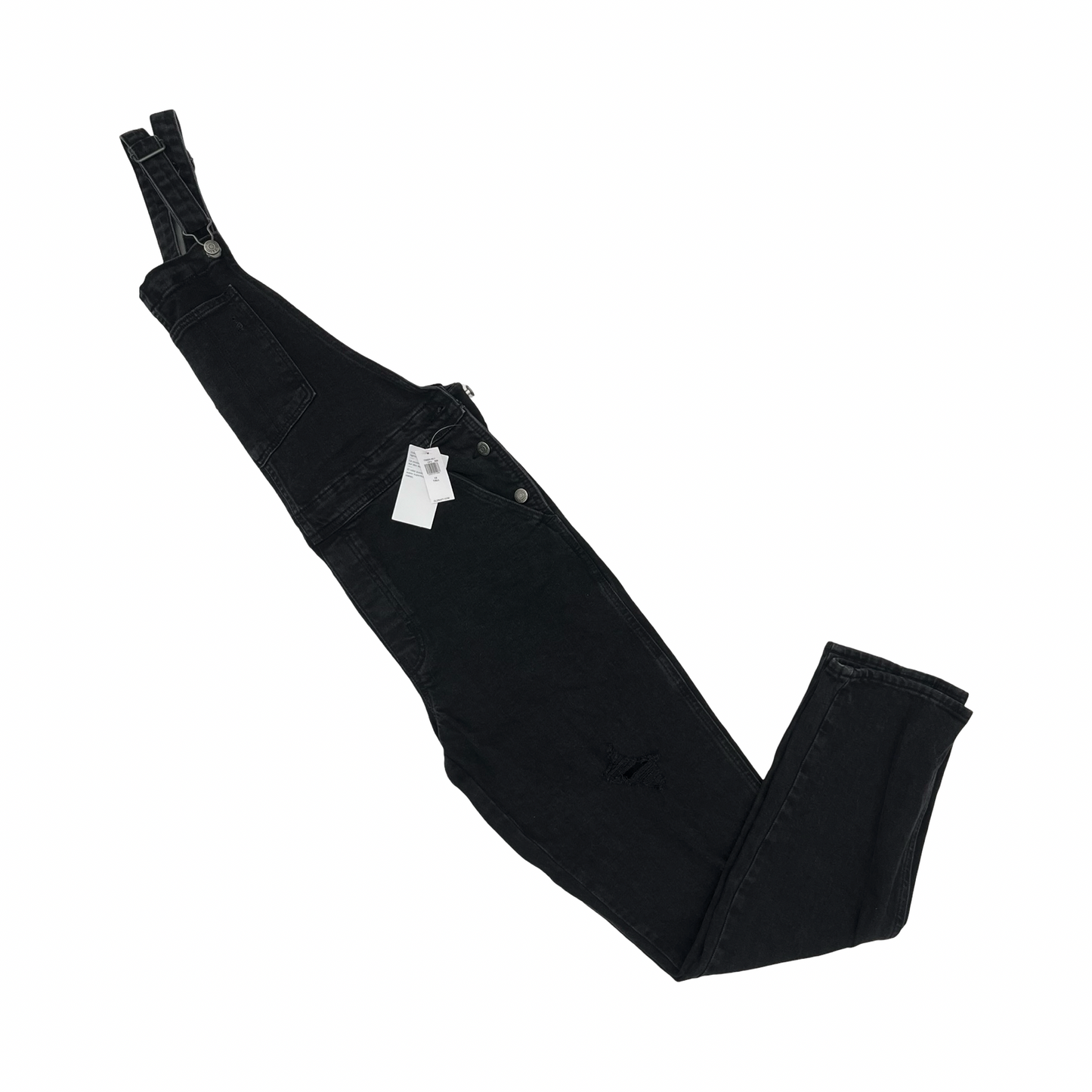 Overalls By Old Navy In Black Denim, Size:12L