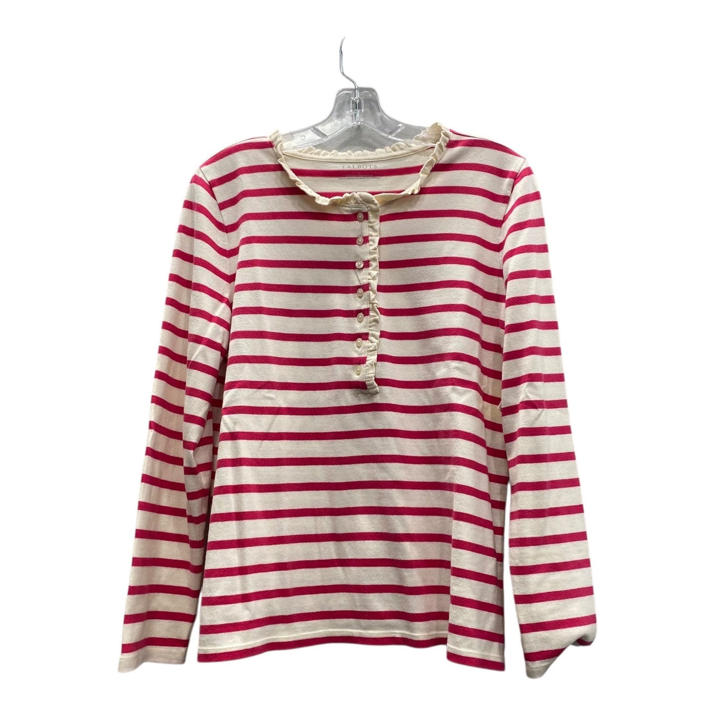 Top Ls By Talbots In Pink, Size:L