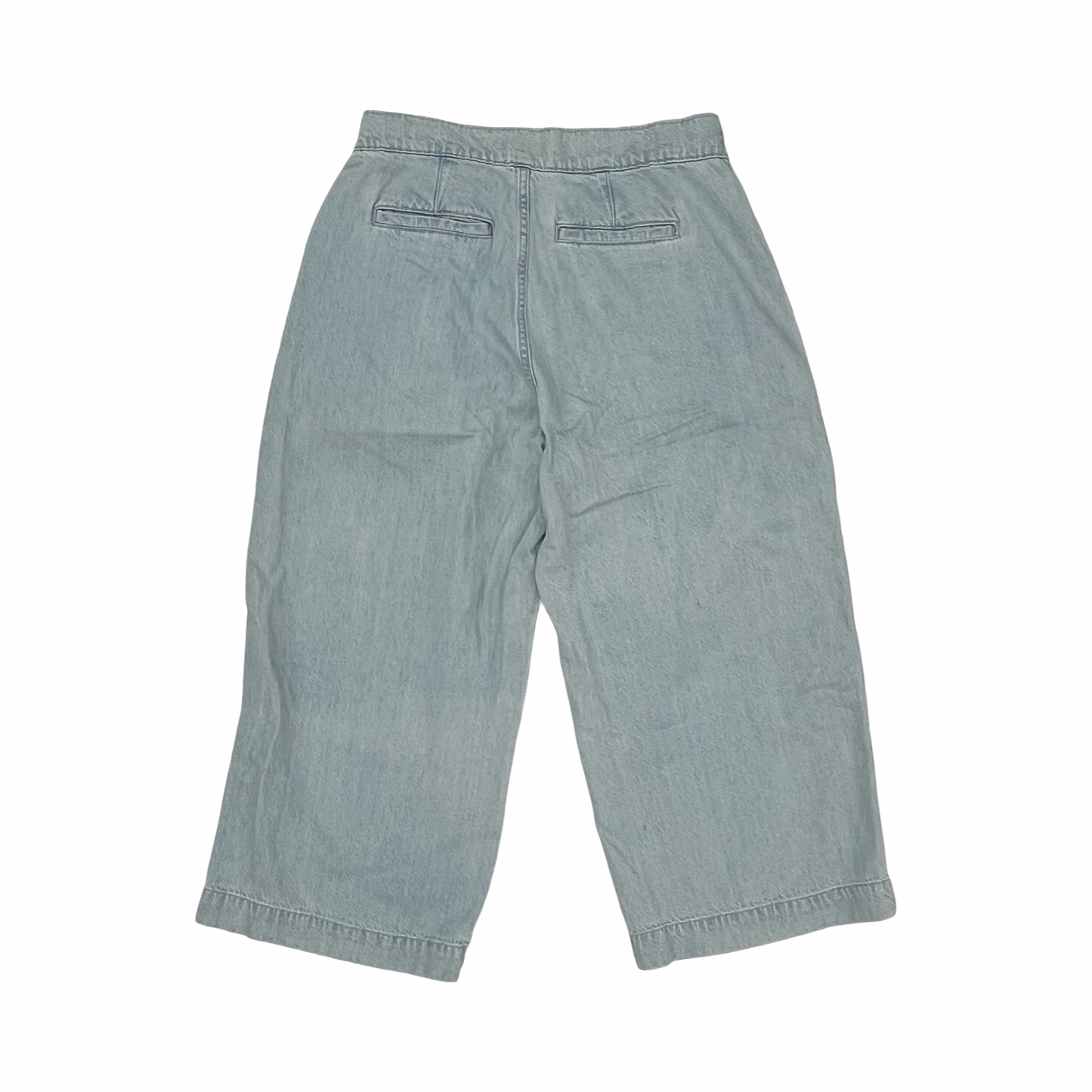 Jeans Cropped By Universal Thread In Blue Denim, Size:8