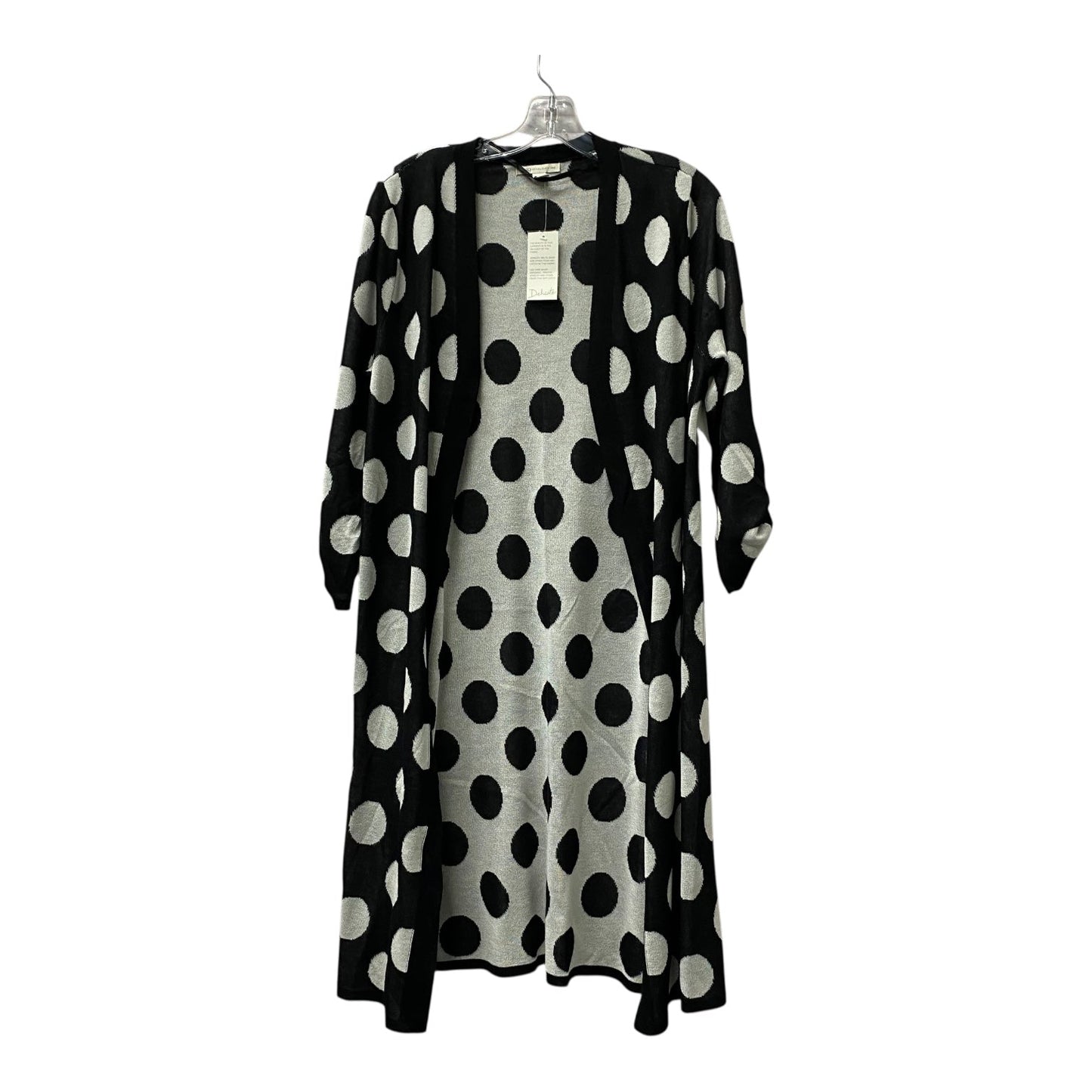 Cardigan By Cato In Black & White, Size:M