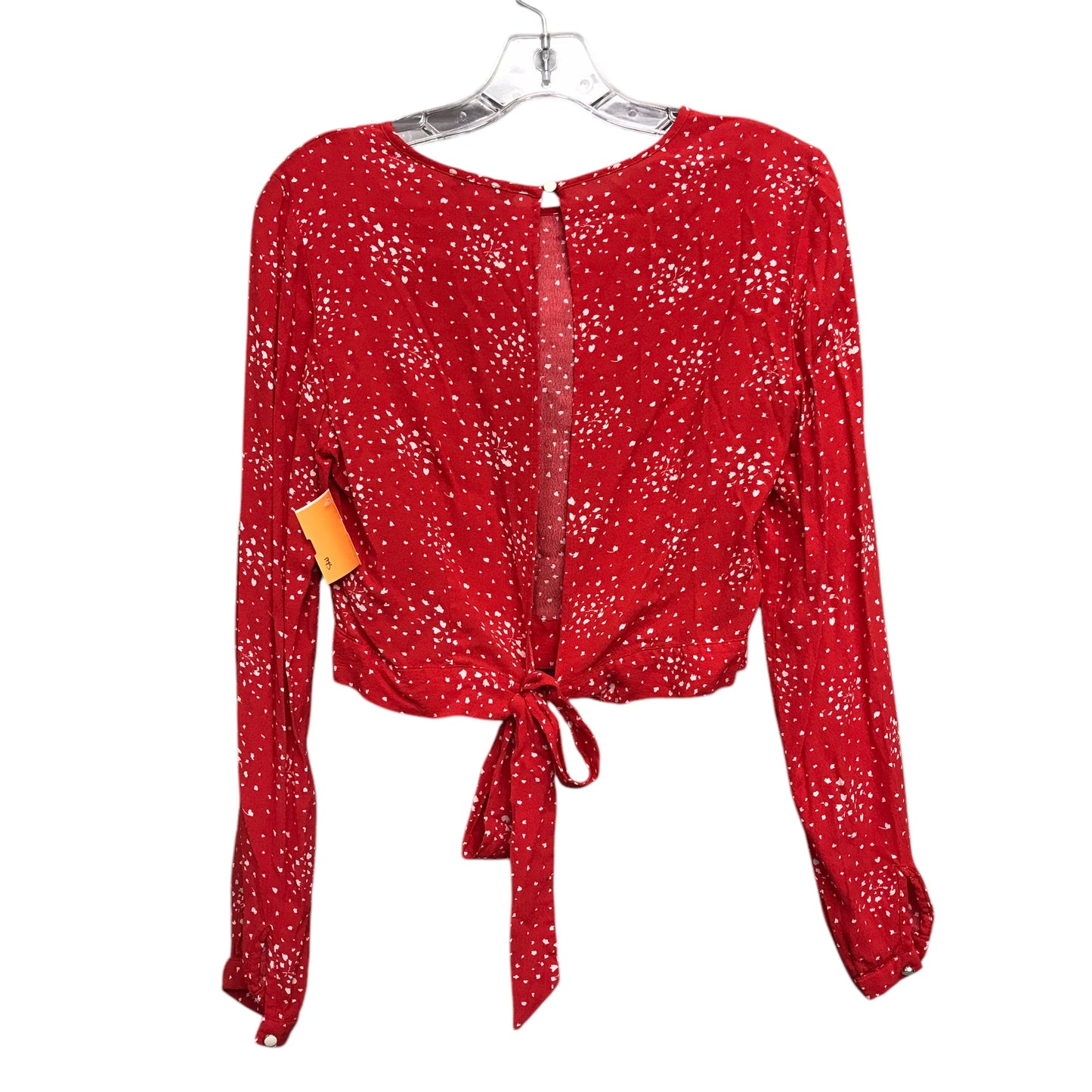 Top Ls By Forever 21 In Red & White, Size:M