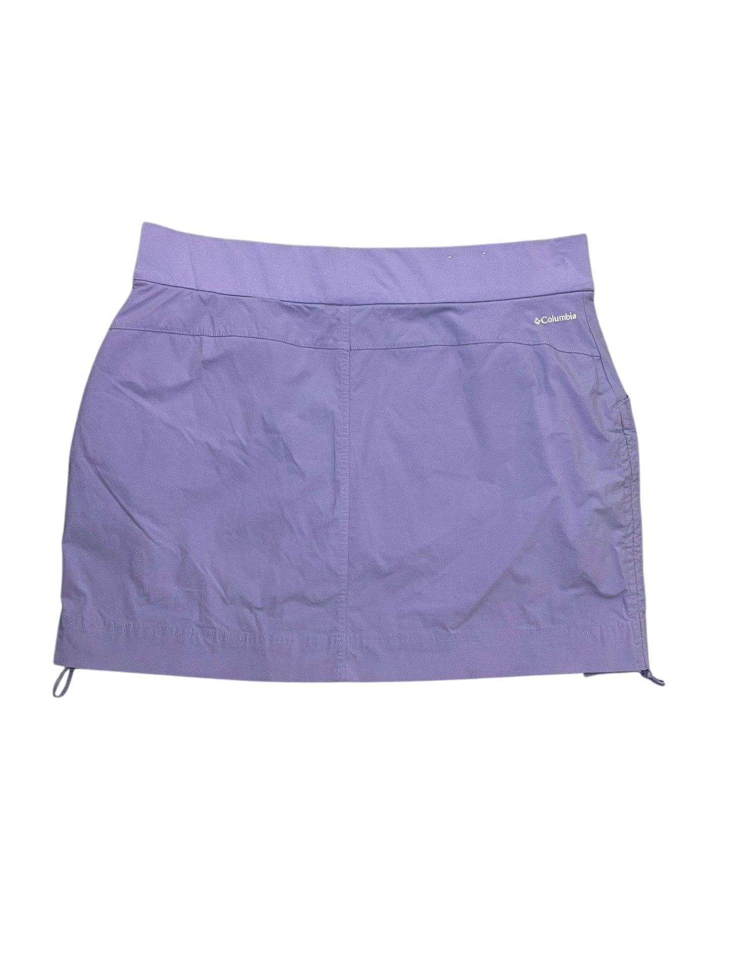Athletic Skirt By Columbia In Purple, Size:Xl