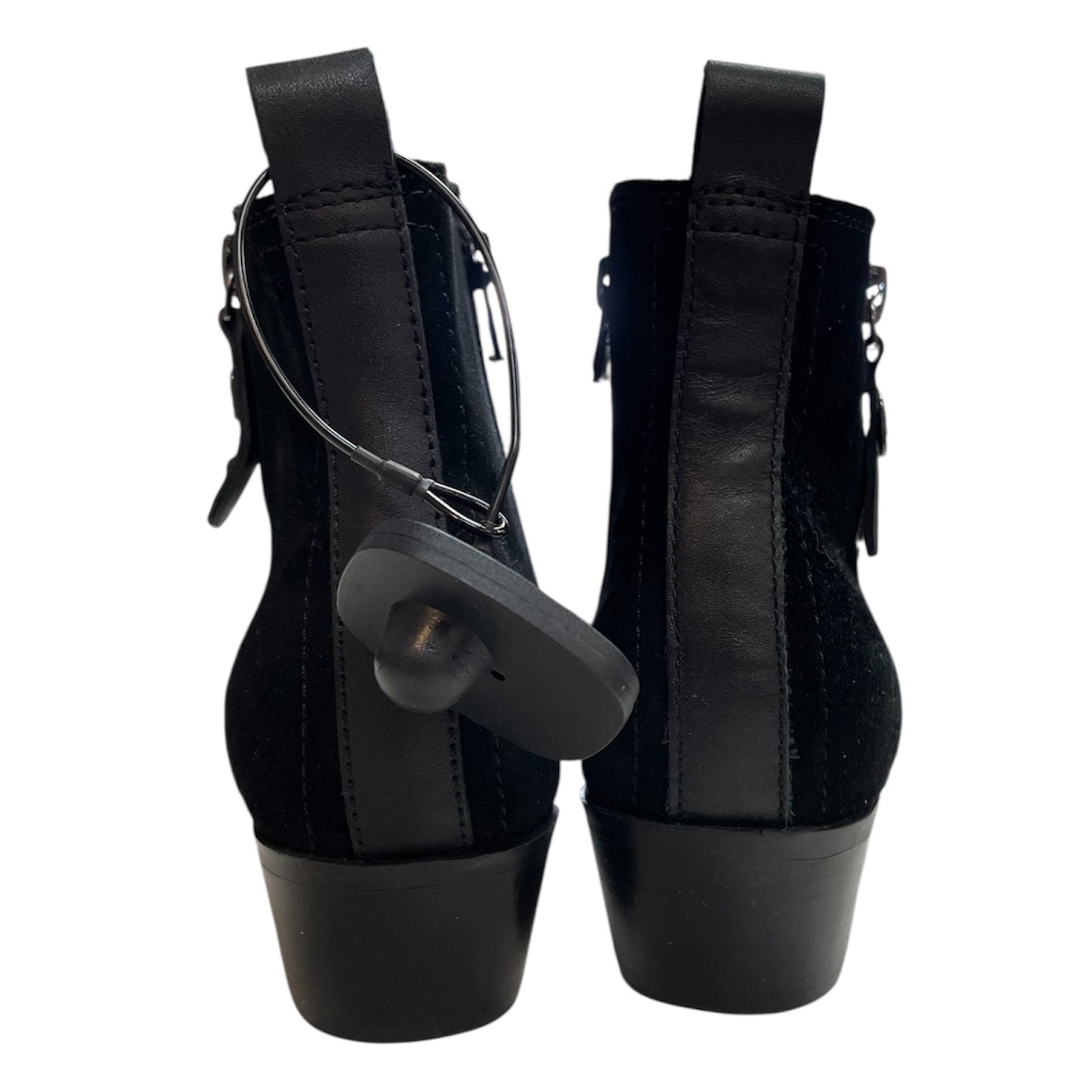 Boots Ankle Heels By Lucky Brand In Black, Size:8