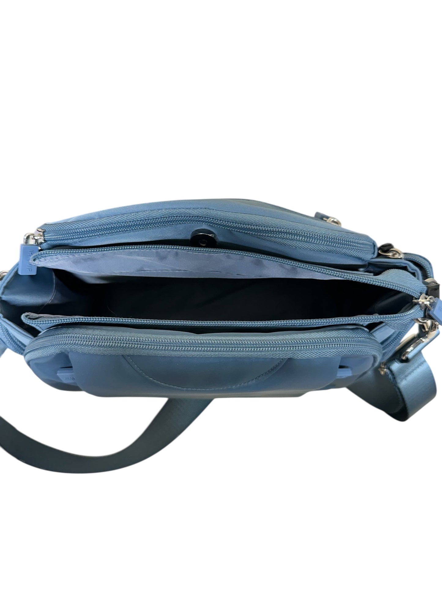 Handbag By Clothes Mentor In Blue, Size:Medium