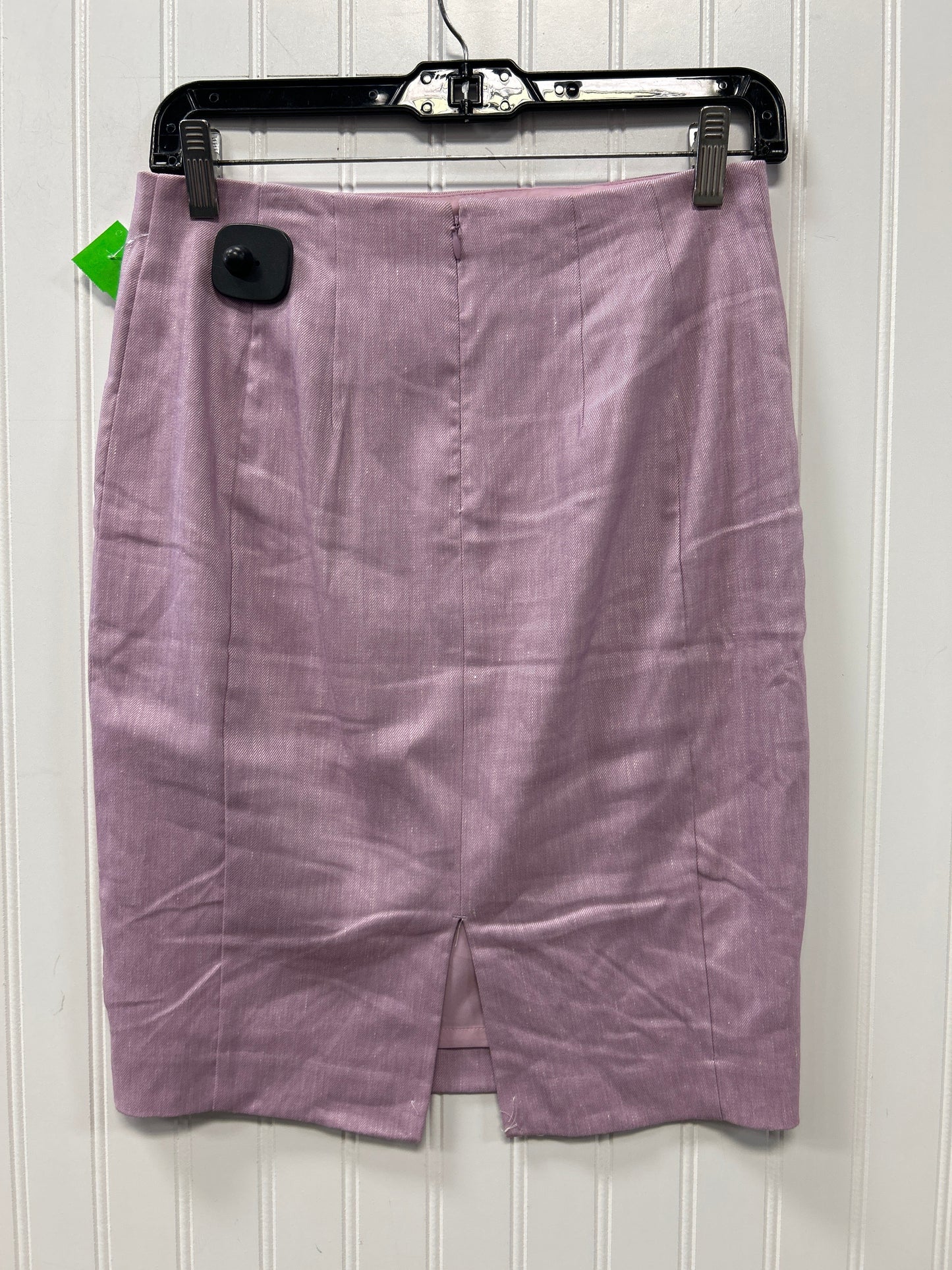 Skirt Midi By Express In Purple, Size:2