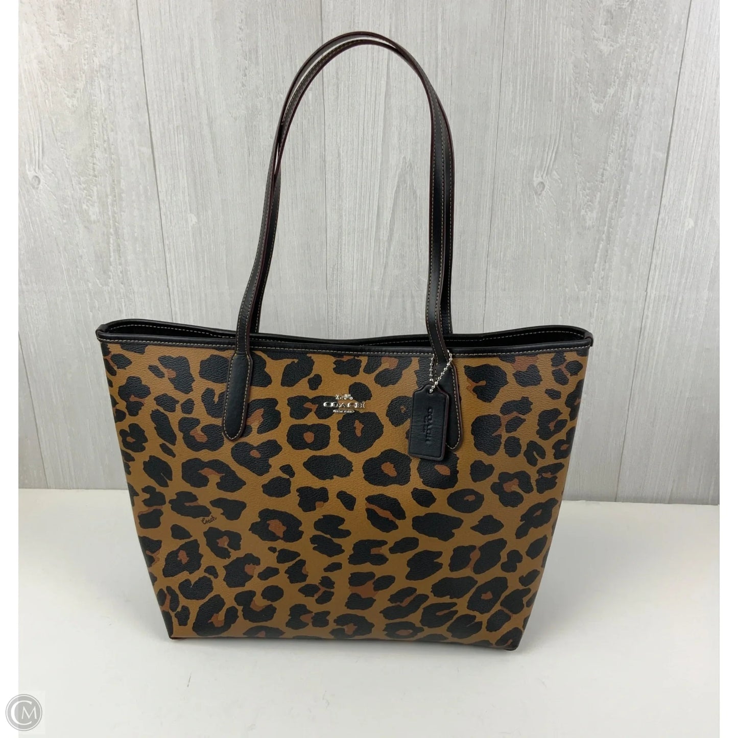 Tote Designer By Coach, Size: Large