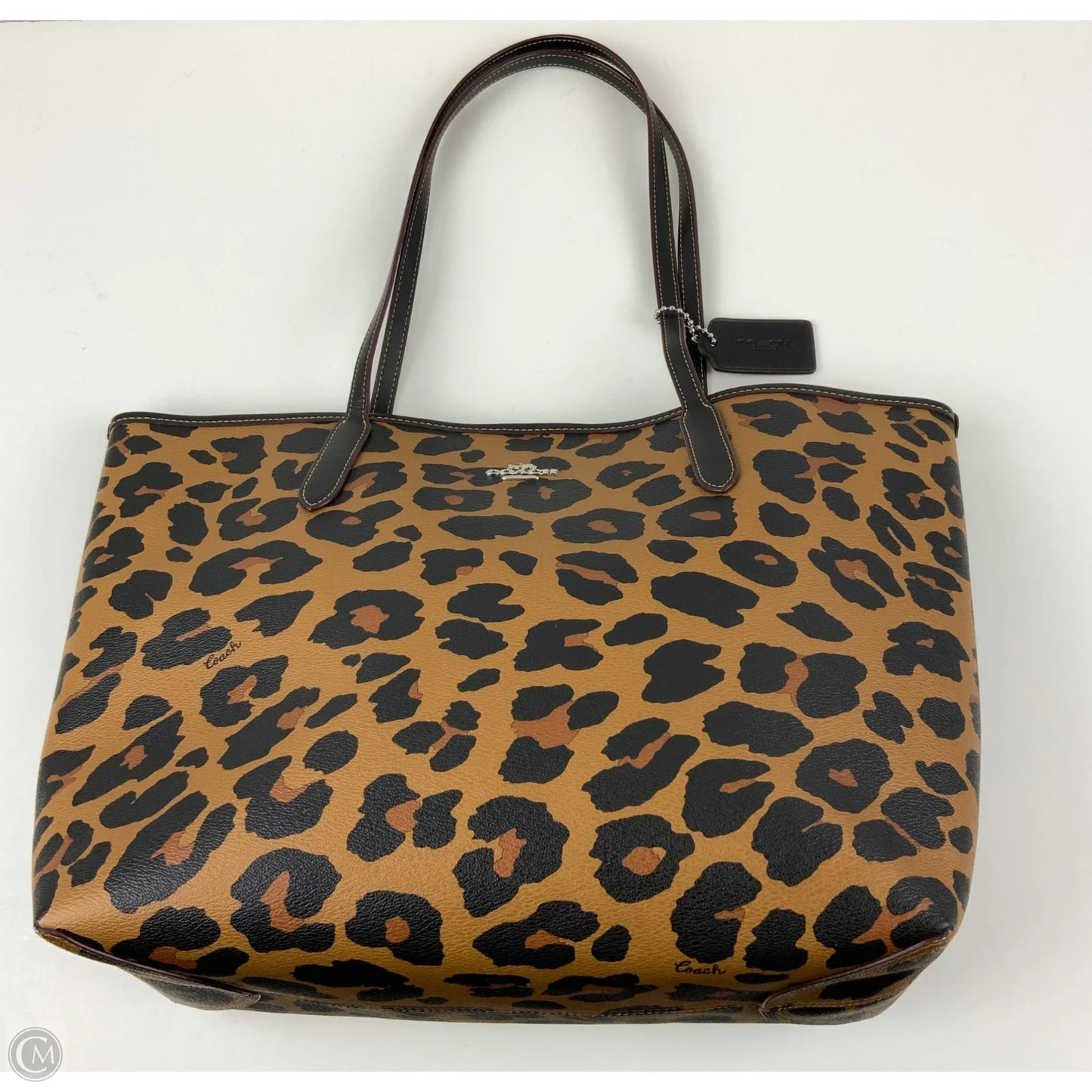 Tote Designer By Coach, Size: Large