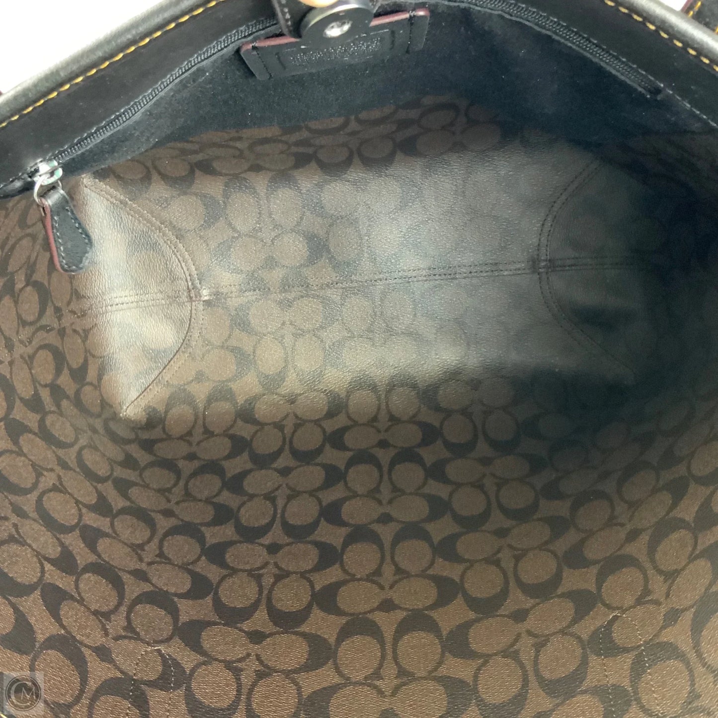 Tote Designer By Coach, Size: Large
