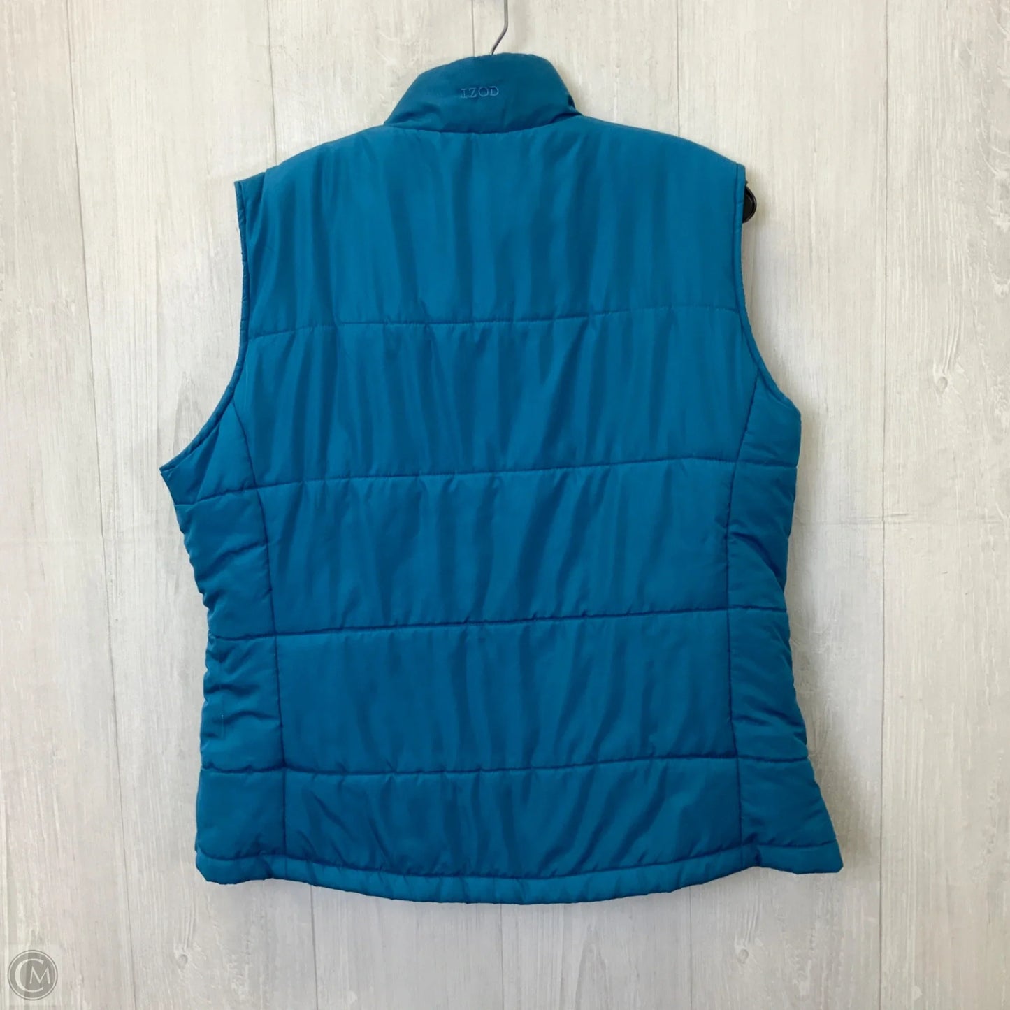 Vest Puffer & Quilted By Izod In Teal, Size: Xl Other Info: Reversible