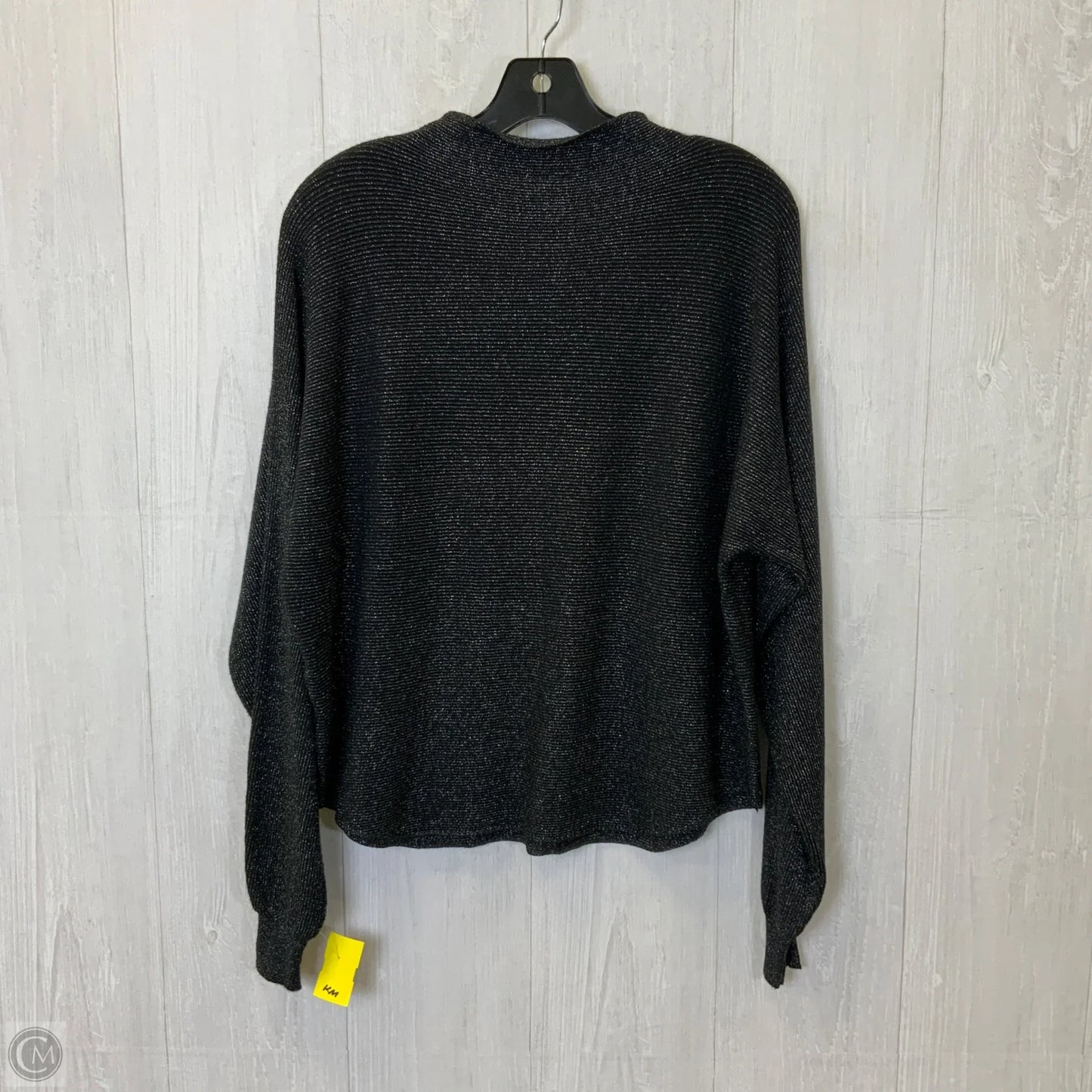Sweater By Clothes Mentor In Black, Size: L