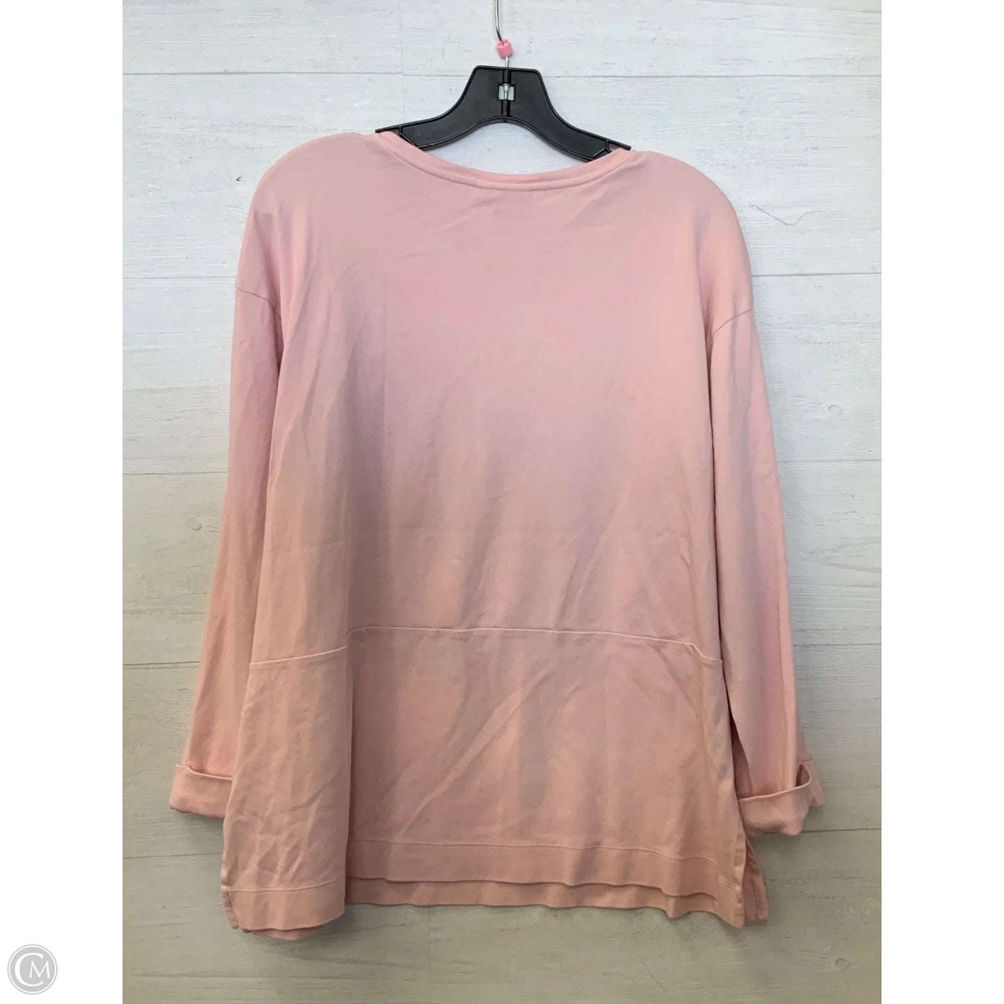 Top Long Sleeve Basic By Pure Jill In Pink, Size: Lp