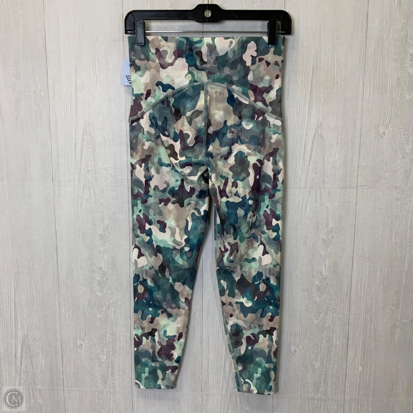 Athletic Leggings By Spanx In Teal, Size: M