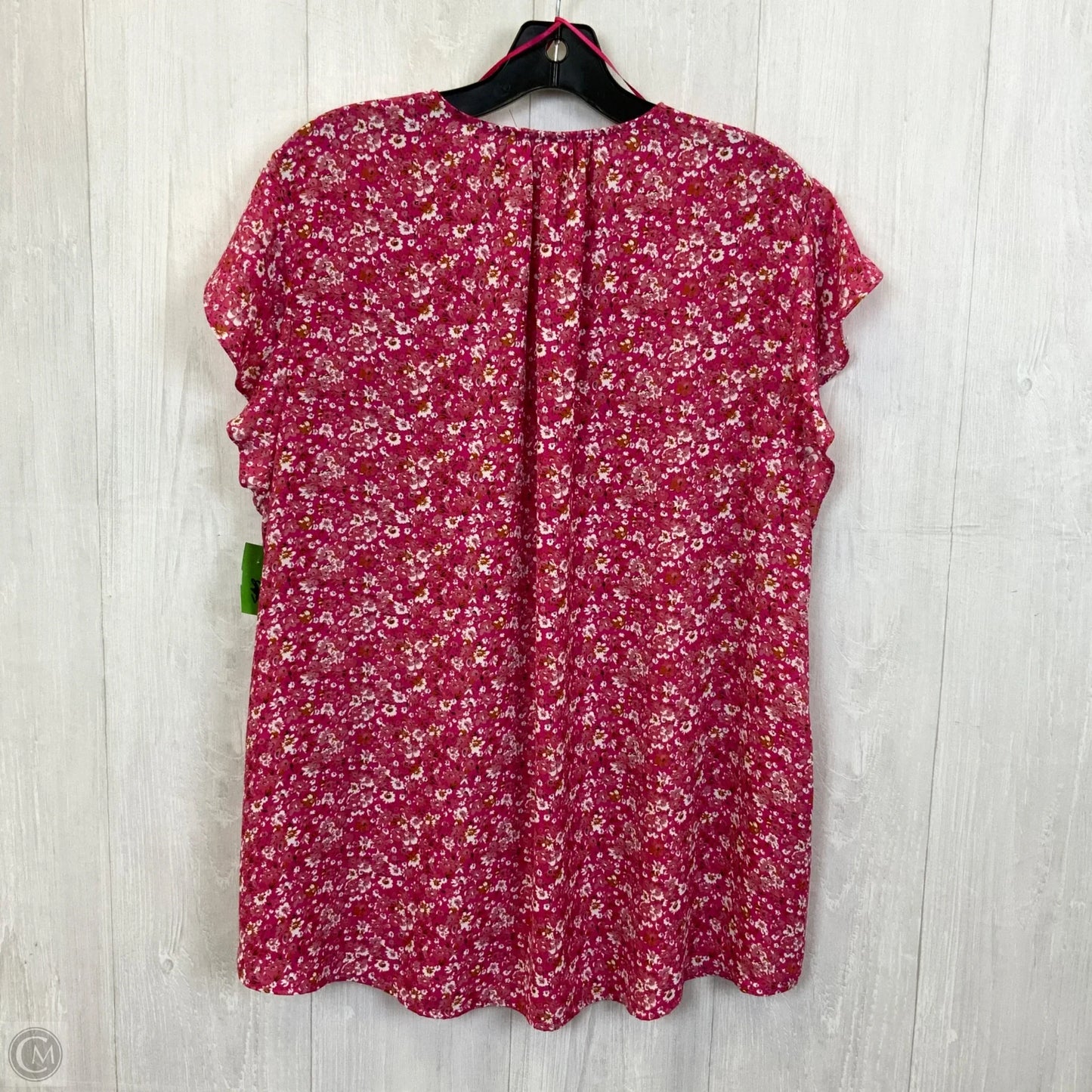 Blouse Sleeveless By Cynthia Rowley In Floral Print, Size: 1x