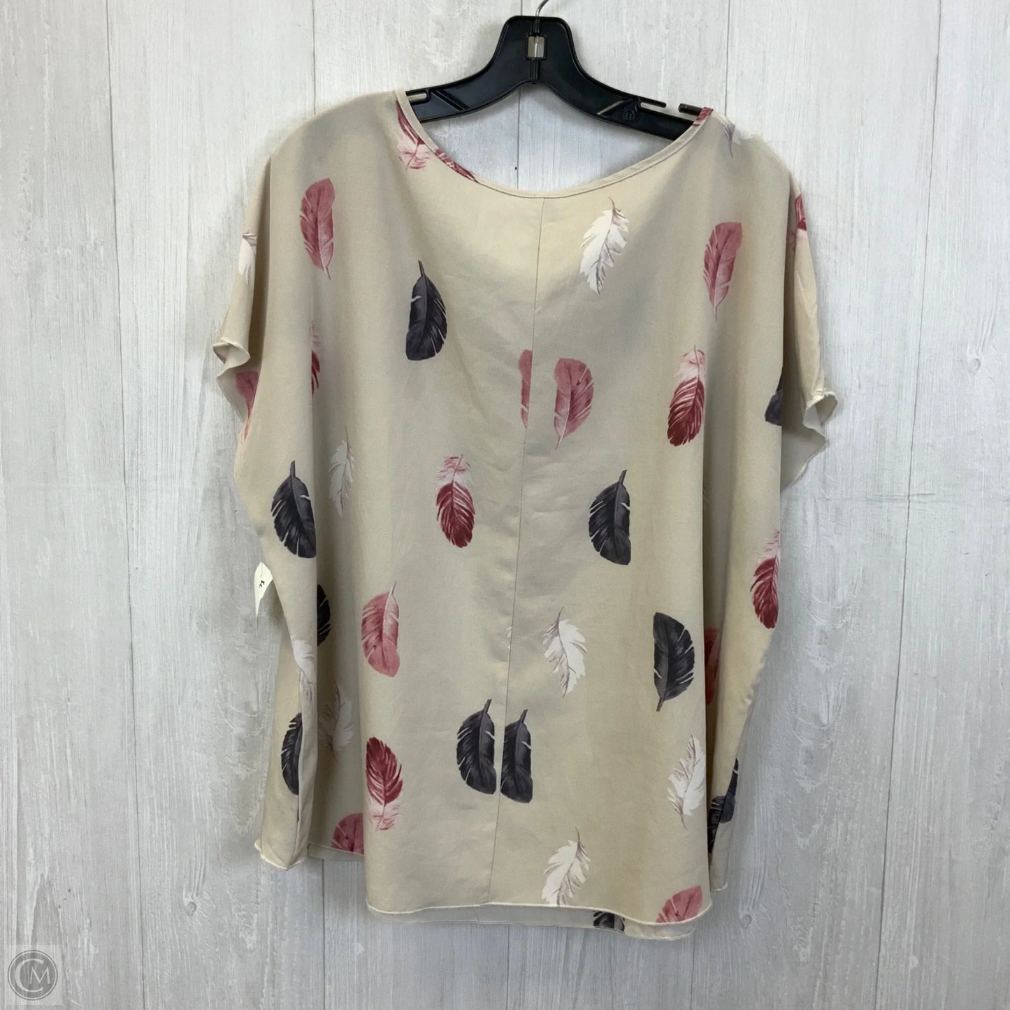 Tunic Sleeveless By Shein In Beige, Size: 3x