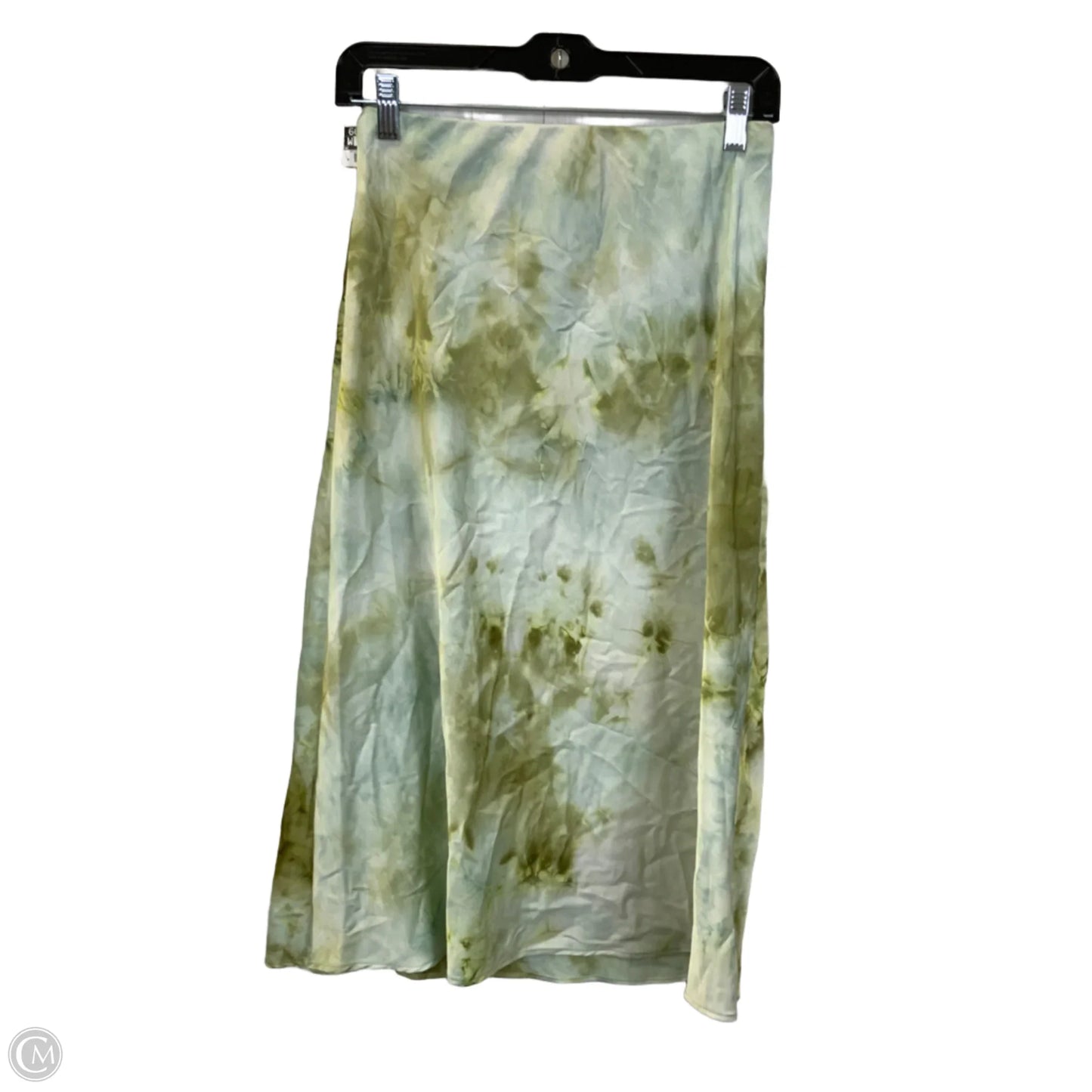 Skirt Midi By Clothes Mentor In Green, Size: S