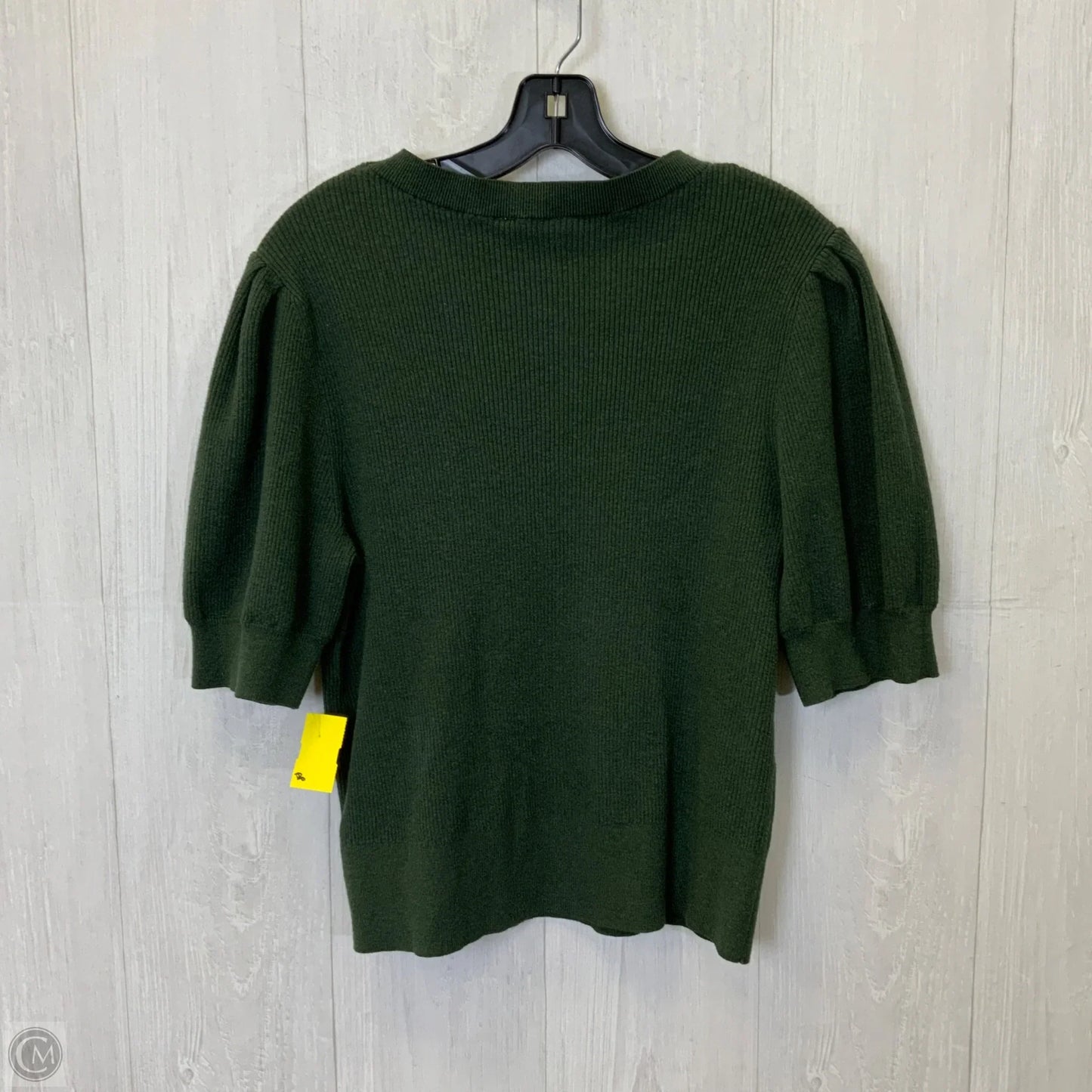Sweater Short Sleeve By Terra & Sky In Green, Size: 3x