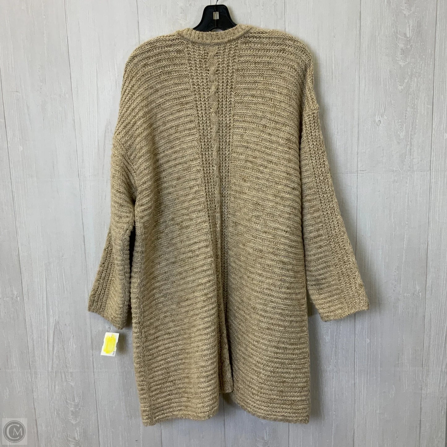 Sweater Cardigan By J. Jill In Brown & Tan, Size: L
