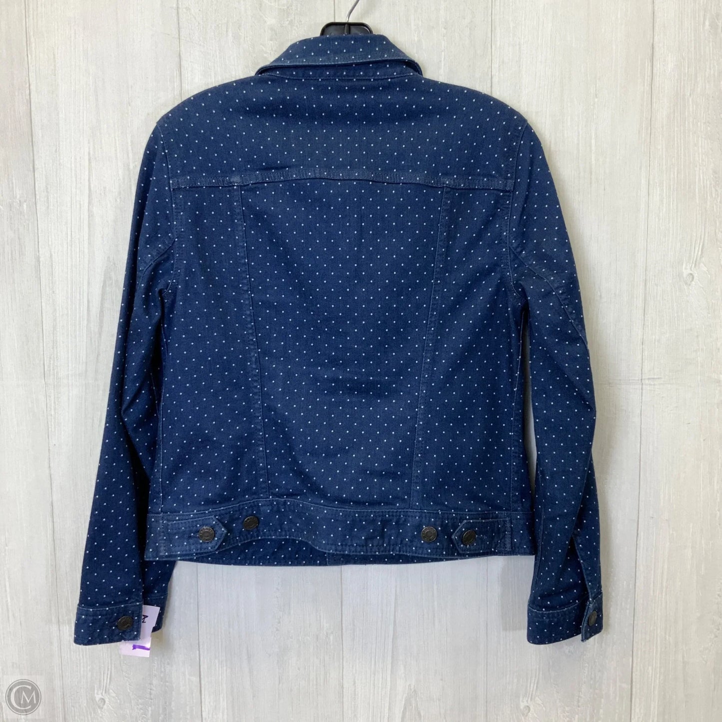 Jacket Denim By Talbots In Blue, Size: Sp