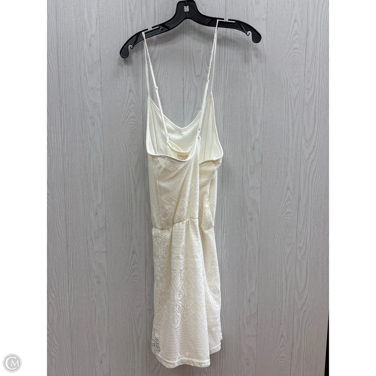 Romper By Bobbie Brooks In Cream, Size: 1x
