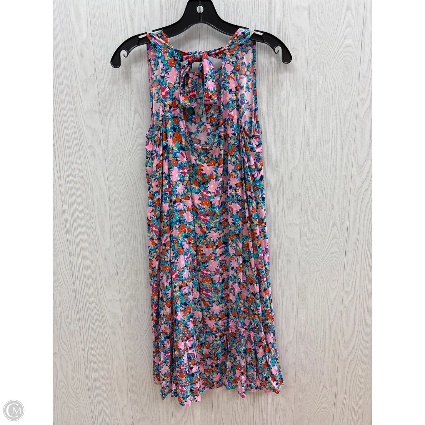 Dress Casual Short By Loft In Floral Print, Size: Xs