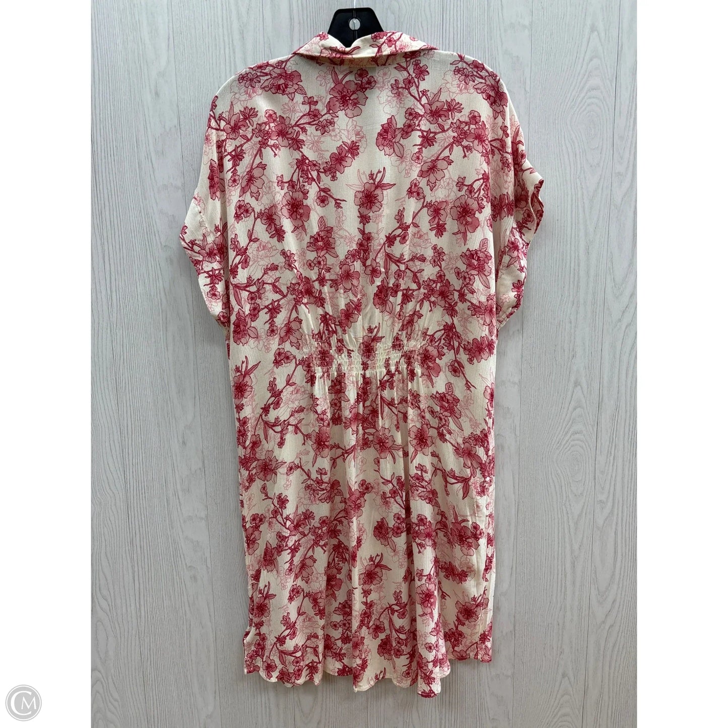 Dress Casual Midi By Bobeau In Red, Size: L