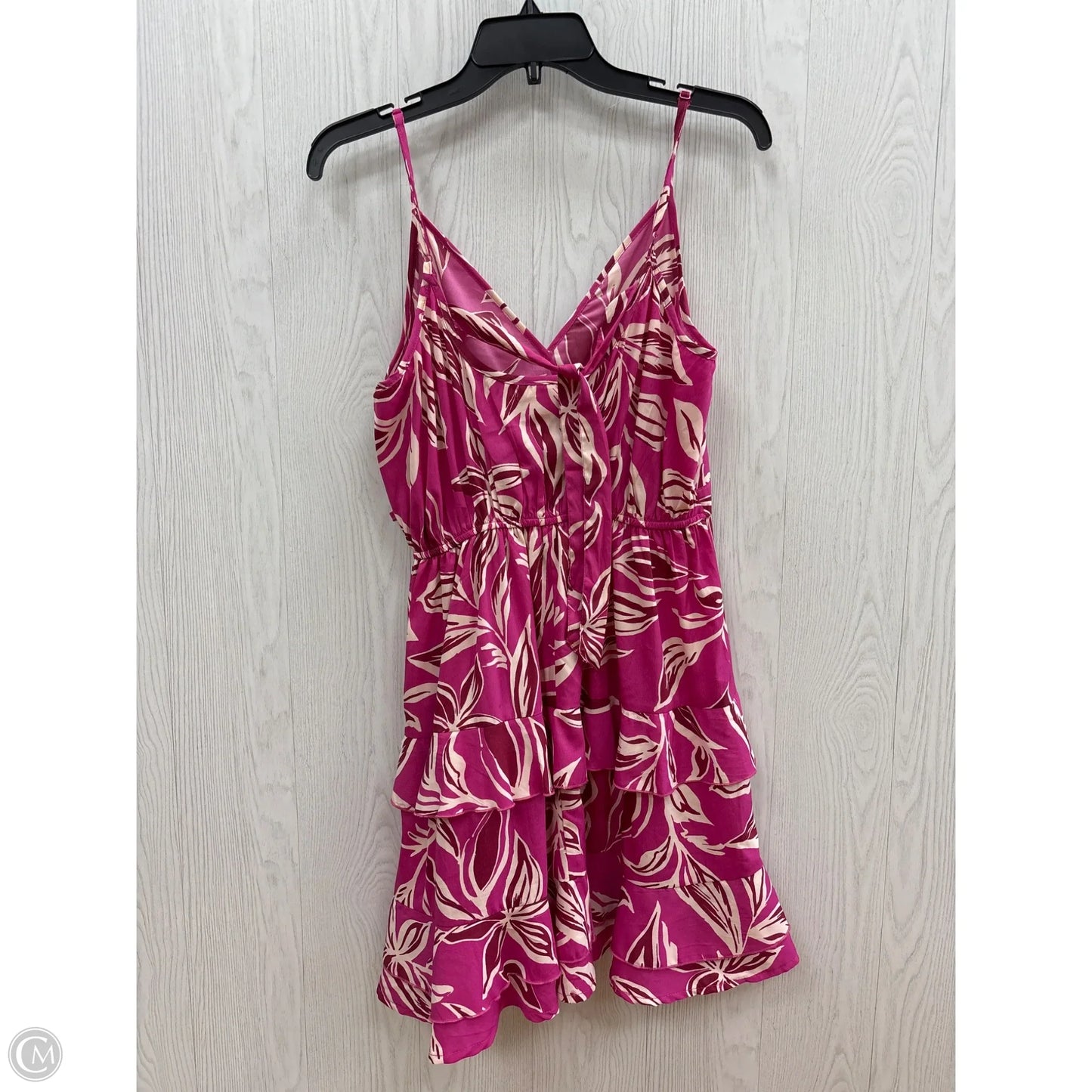 Dress Casual Short By Clothes Mentor In Purple, Size: L