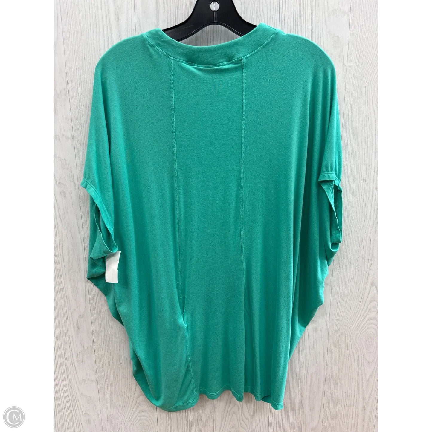 Top Short Sleeve By Clothes Mentor In Green, Size: L
