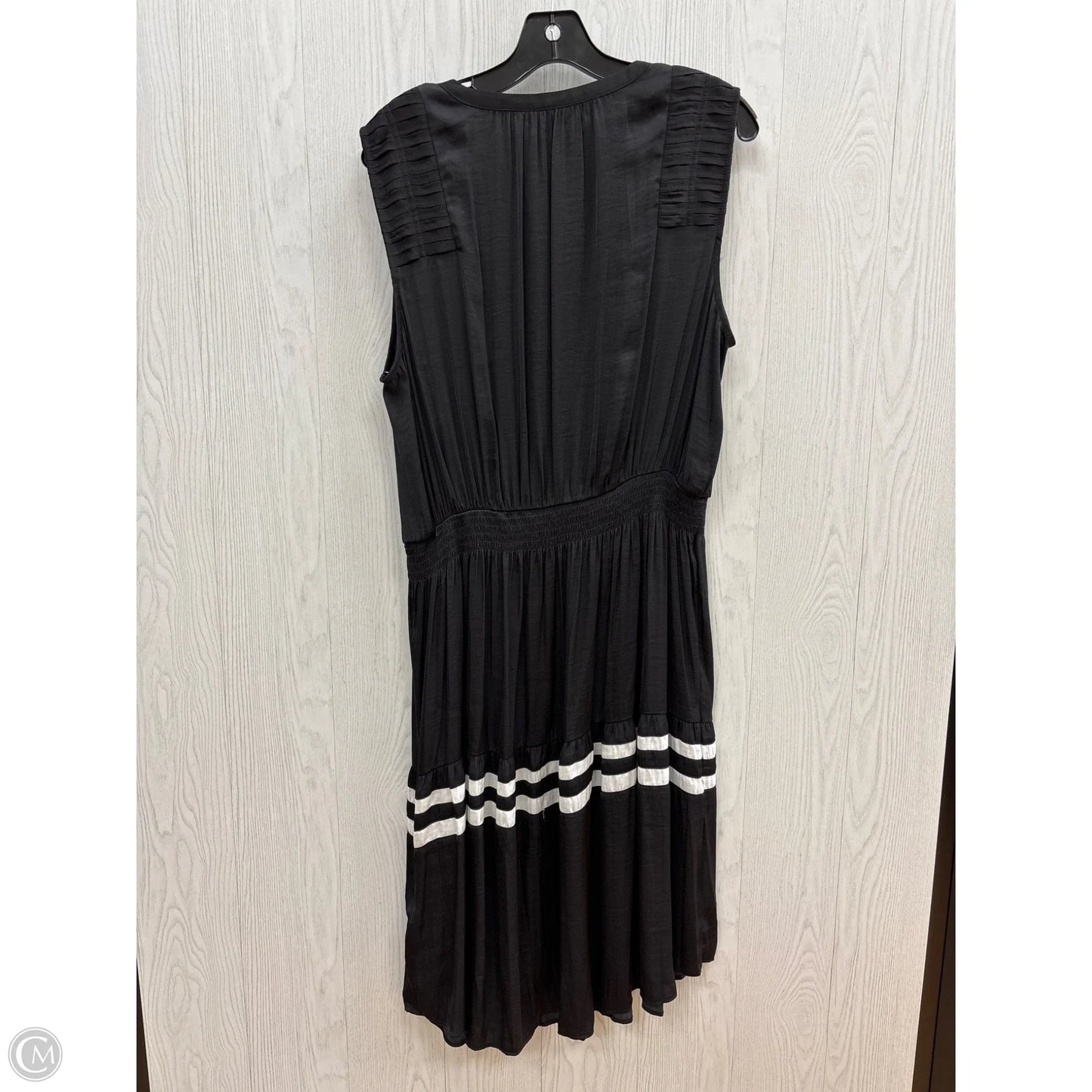 Dress Casual Short By Simply Vera In Black, Size: Xl