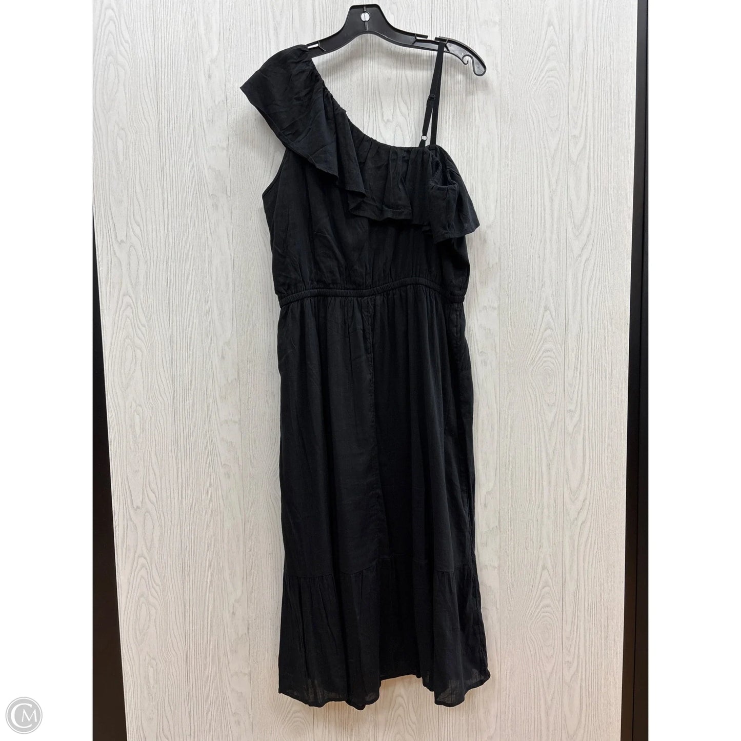 Dress Casual Maxi By Old Navy In Black, Size: L