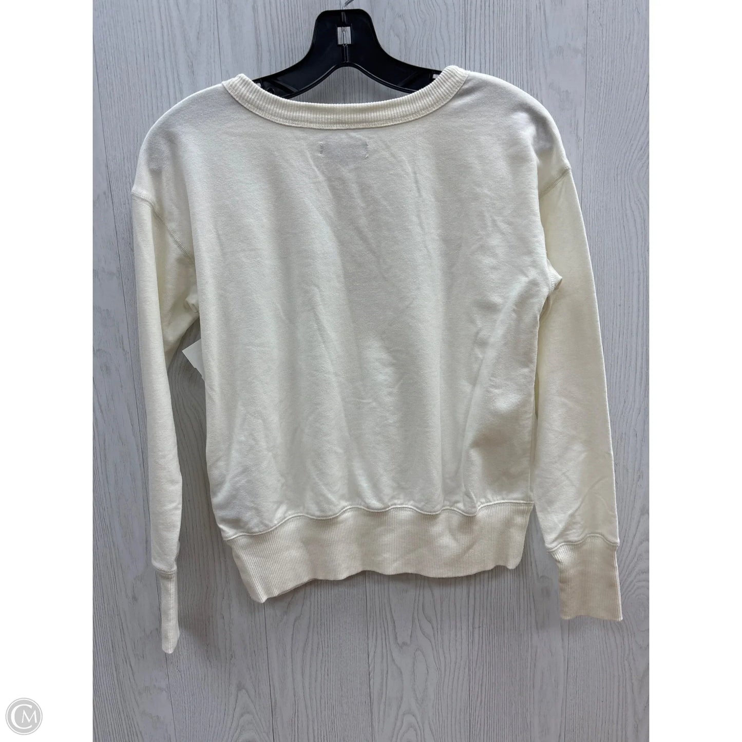 Top Long Sleeve By Fifth Sun In Cream, Size: Xs