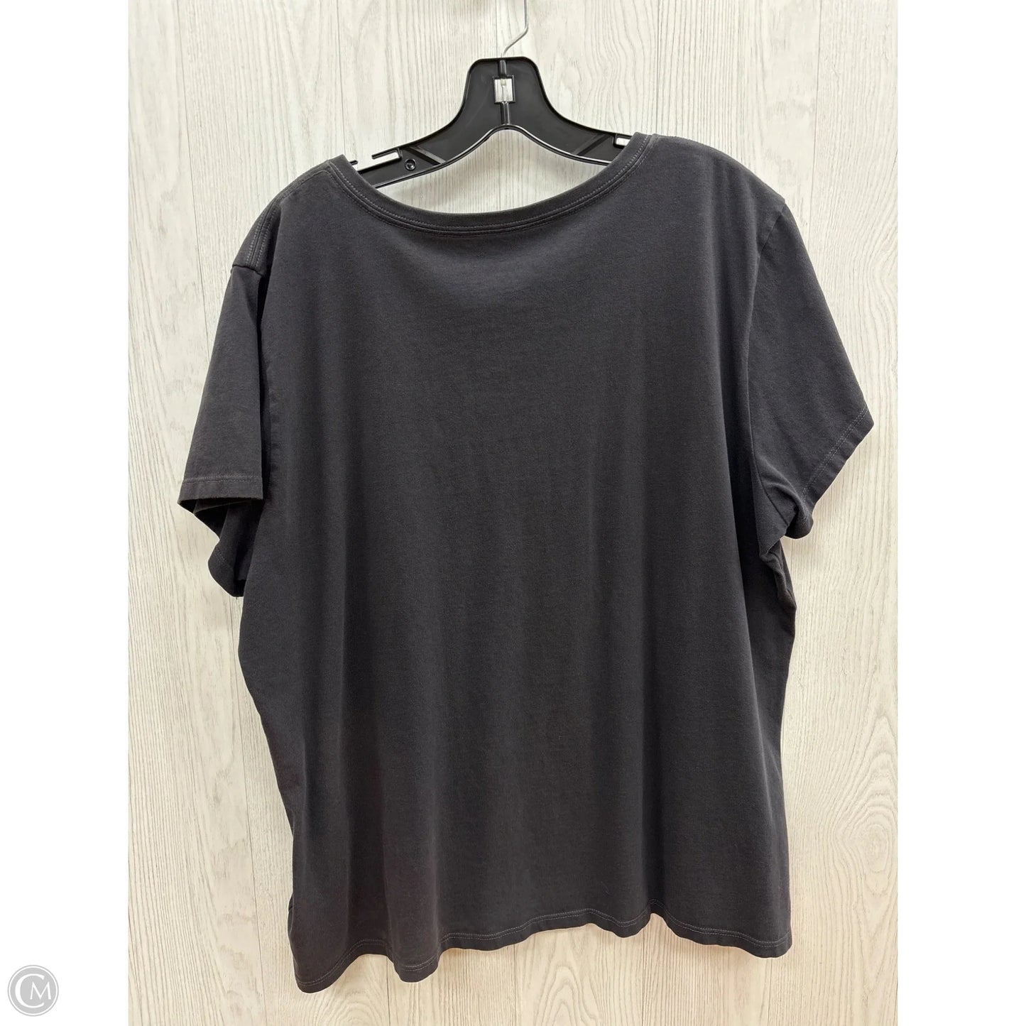Top Short Sleeve Basic By Life Is Good In Grey, Size: Xxl