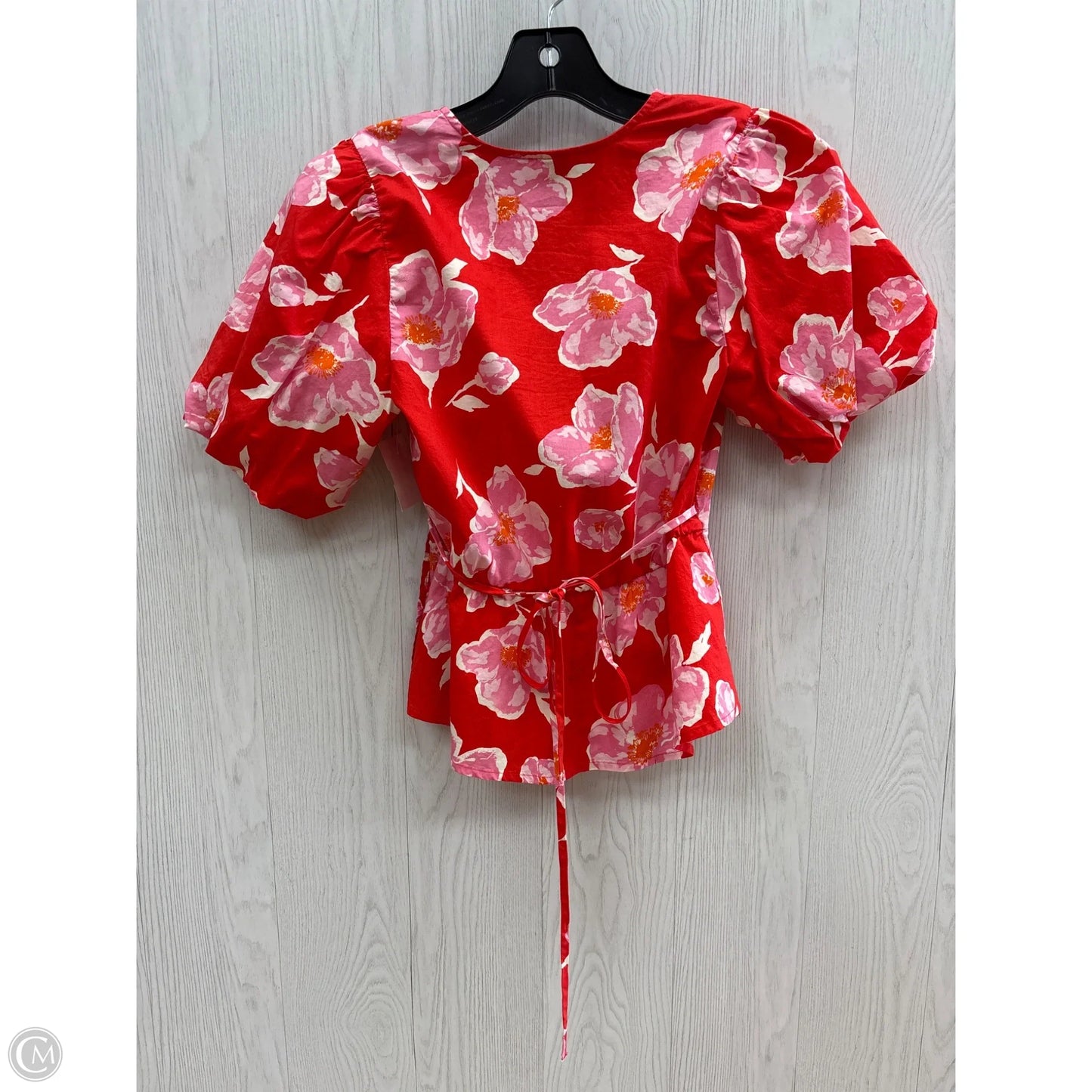 Top Short Sleeve By Old Navy In Red, Size: S